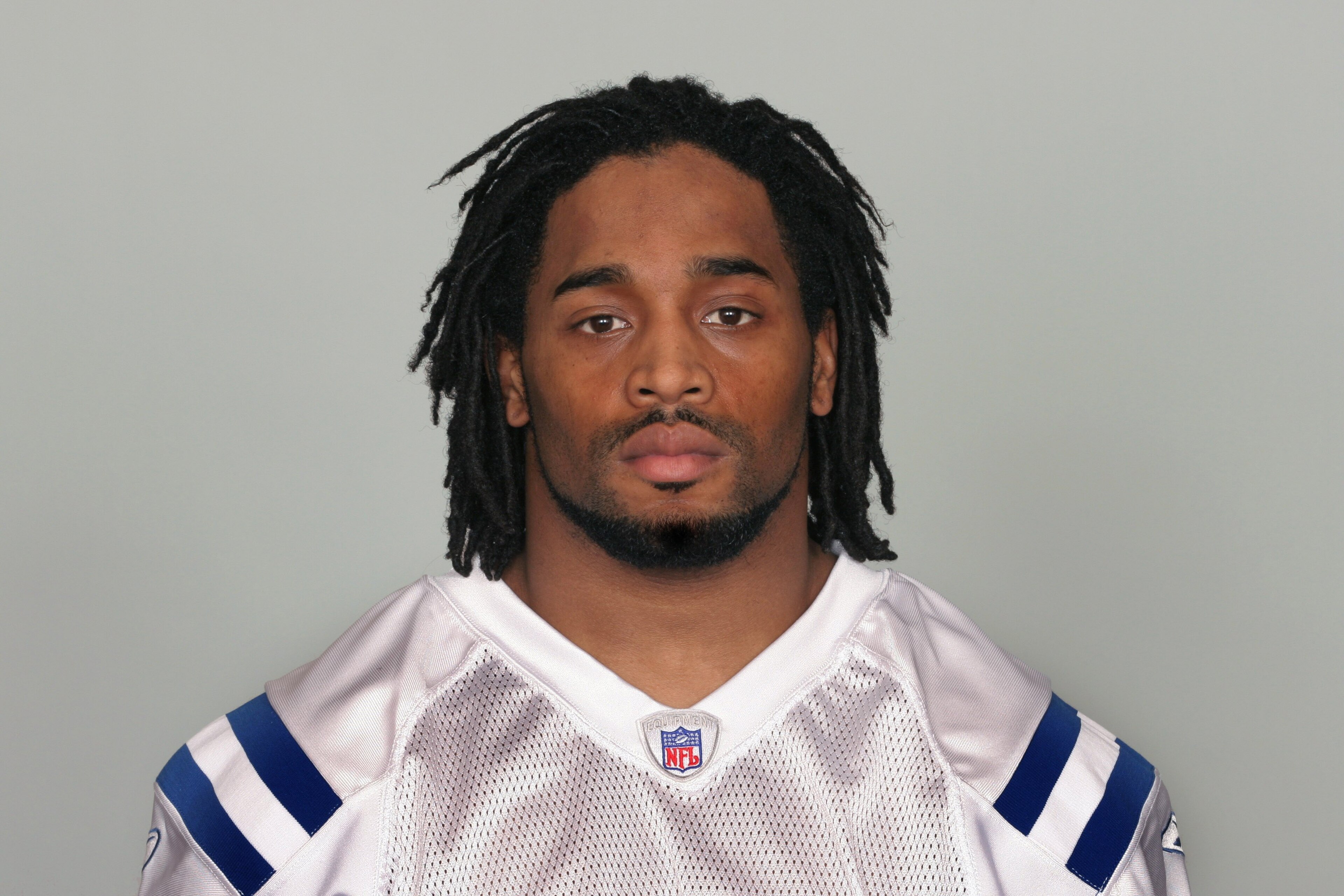 INDIANAPOLIS - 2009:  Bob Sanders of the Indianapolis Colts poses for his 2009 NFL headshot at photo day in Indianapolis, Indiana.  (Photo by NFL Photos)