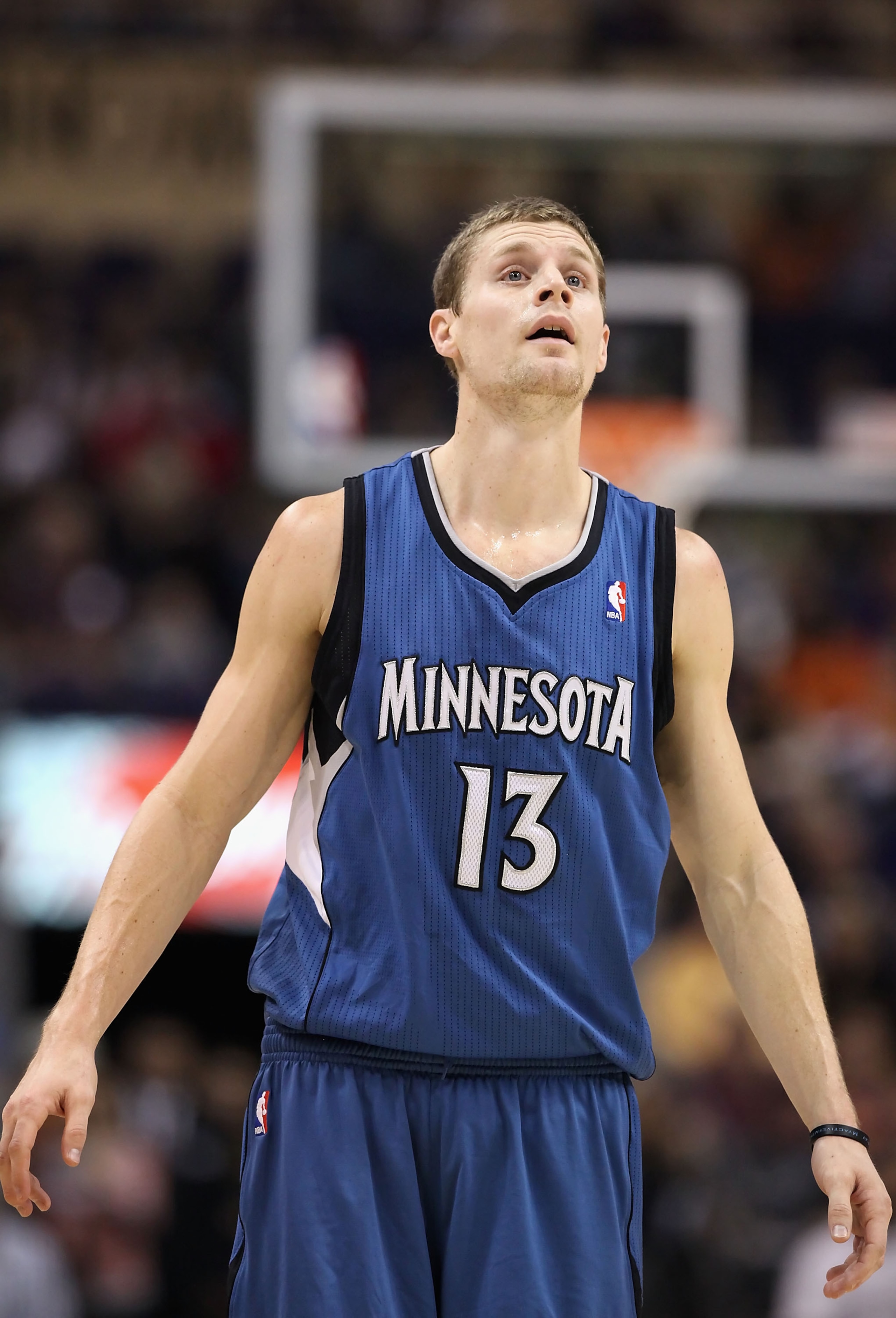 PHOENIX - DECEMBER 15:  Luke Ridnour #13 of the Minnesota Timberwolves during the NBA game against the Phoenix Suns at US Airways Center on December 15, 2010 in Phoenix, Arizona. NOTE TO USER: User expressly acknowledges and agrees that, by downloading an