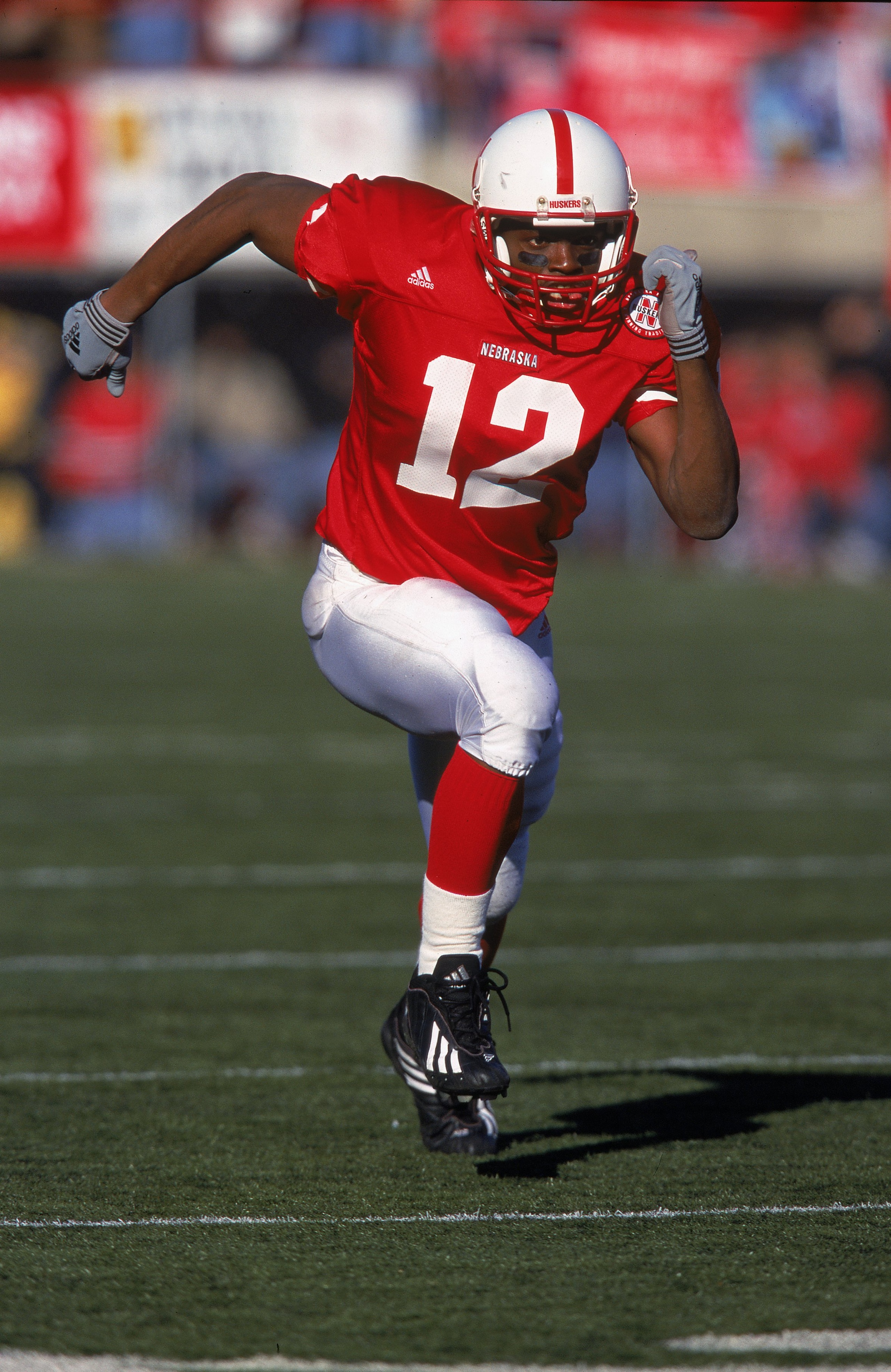 24 Nov 2000: Bobby Newcombe #12 of the Colorado Buffalos moves on the field during the game against the Nebraska Cornhuskers at Memorial Stadium in Lincoln, Nebraska. The Cornhuskers defeated the Buffalos 34-32.Mandatory Credit: Tom Hauck /Allsport 24 Nov 2000: Bobby Newcombe #12 of the Colorado Buffalos moves on the field during the game against the Nebraska Cornhuskers at Memorial Stadium in Lincoln, Nebraska. The Cornhuskers defeated the Buffalos 34-32.Mandatory Credit: Tom Hauck /Allsport