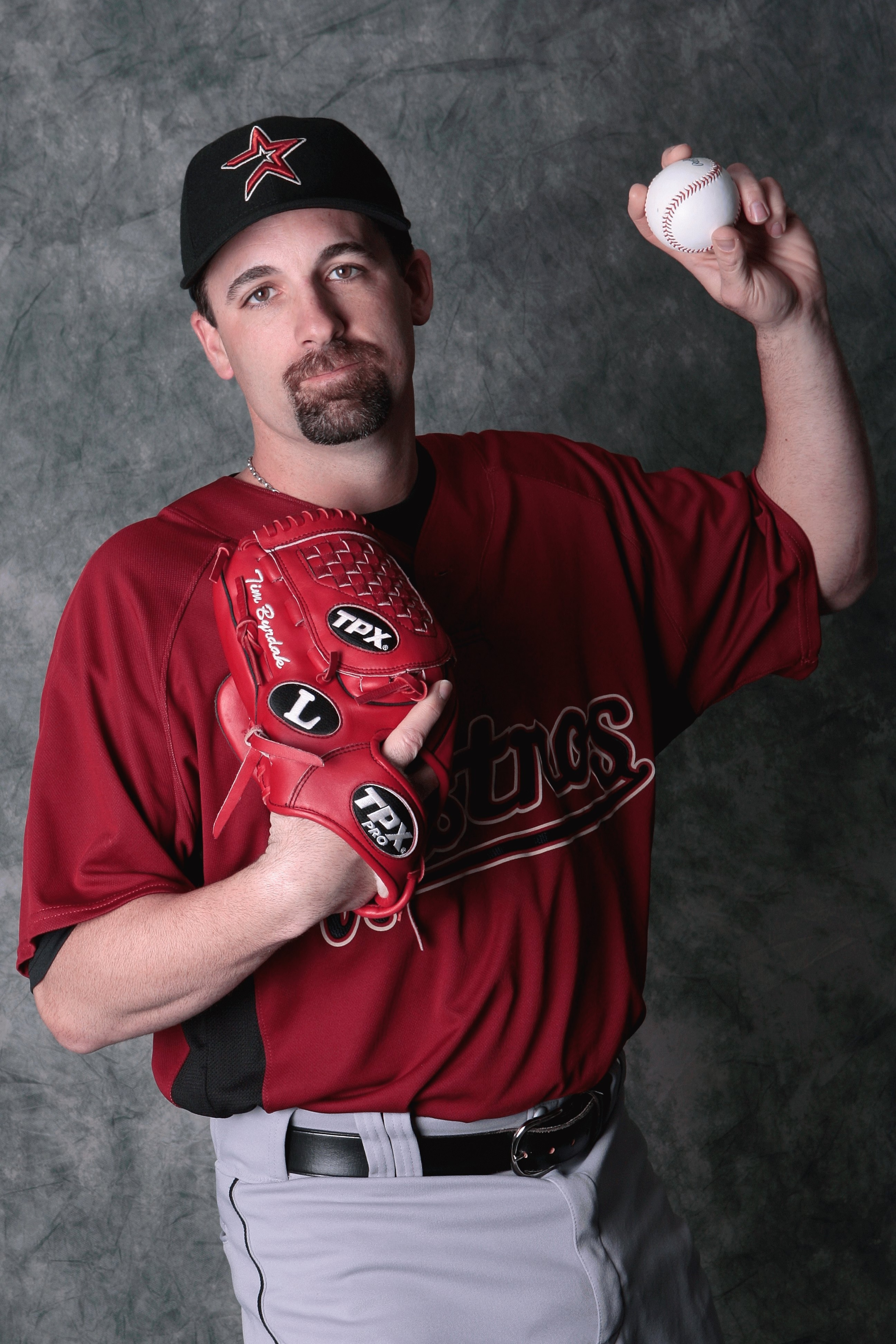 KISSIMMEE, FL - FEBRUARY 21:  Pitcher Tim Byrdak #48 of the Houston Astros poses during photo day at Astros spring training complex on February 21, 2009 in Kissimmee, Florida.  (Photo by Marc Serota/Getty Images  (Photo by Marc Serota/Getty Images)