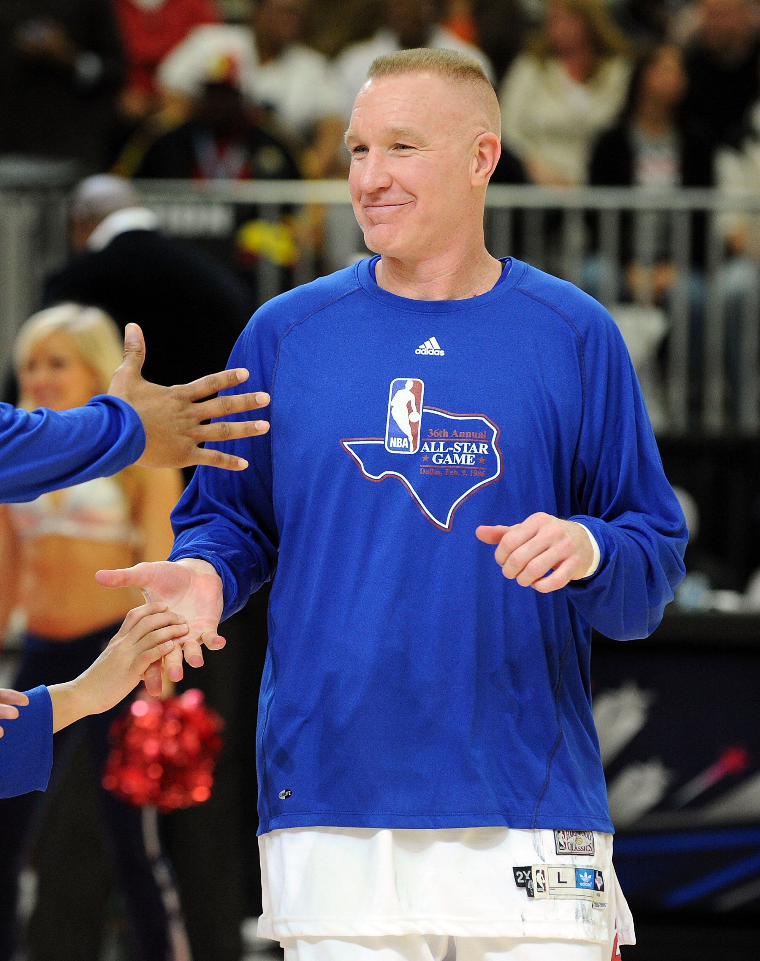 DALLAS - FEBRUARY 12: NBA player Chris Mullin during the NBA All-Star celebrity game presented by Final Fantasy XIII held at the Dallas Convention Center on February 12, 2010 in Dallas, Texas. (Photo by Jason Merritt/Getty Images) DALLAS - FEBRUARY 12: NBA player Chris Mullin during the NBA All-Star celebrity game presented by Final Fantasy XIII held at the Dallas Convention Center on February 12, 2010 in Dallas, Texas. (Photo by Jason Merritt/Getty Images)