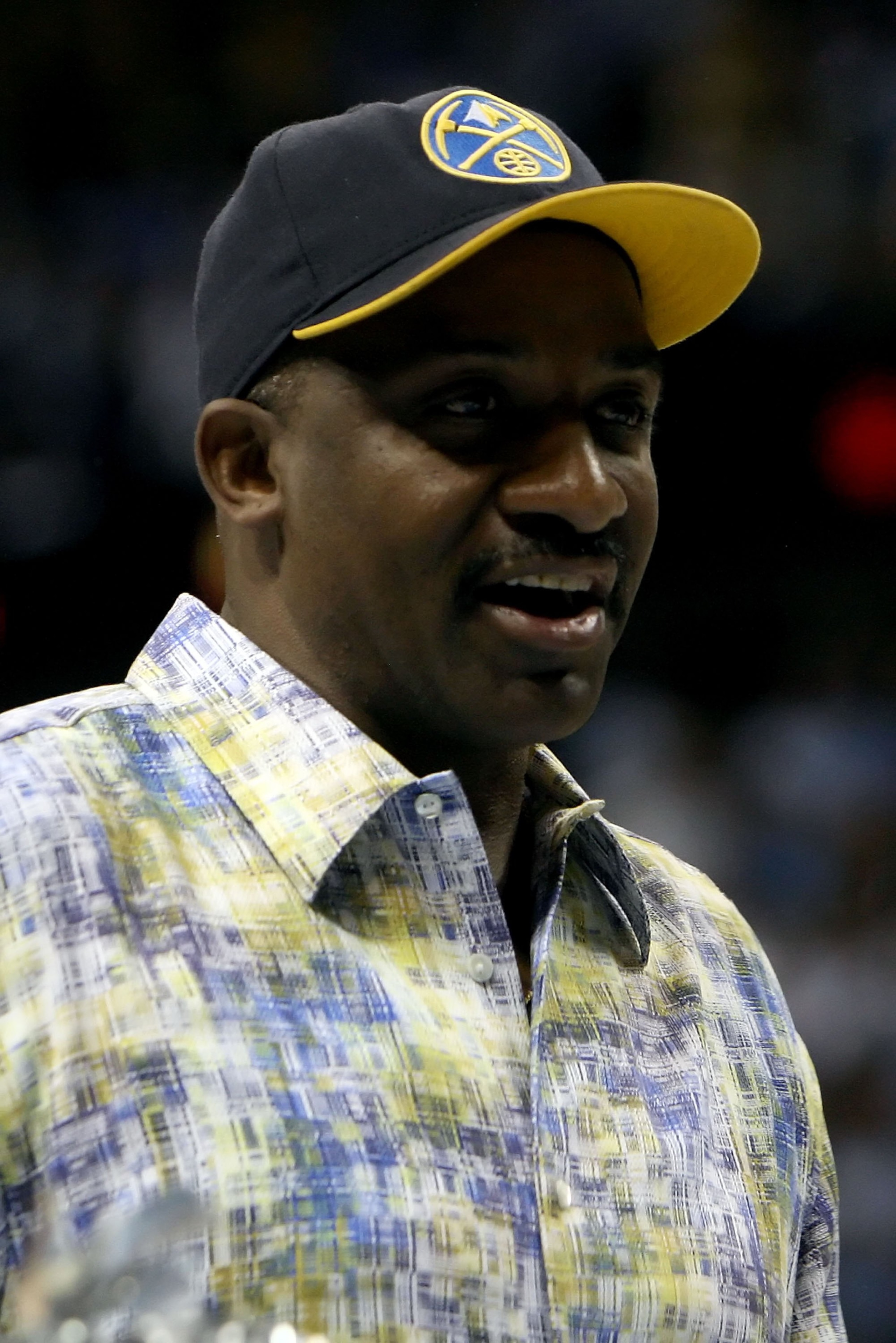 DENVER - MAY 23: NBA legend David Thompson attends Game Three of the Western Conference Finals during the 2009 NBA Playoffs between the Denver Nuggets and the Los Angeles Lakers at Pepsi Center on May 23, 2009 in Denver, Colorado. NOTE TO USER: User expr DENVER - MAY 23: NBA legend David Thompson attends Game Three of the Western Conference Finals during the 2009 NBA Playoffs between the Denver Nuggets and the Los Angeles Lakers at Pepsi Center on May 23, 2009 in Denver, Colorado. NOTE TO USER: User expr