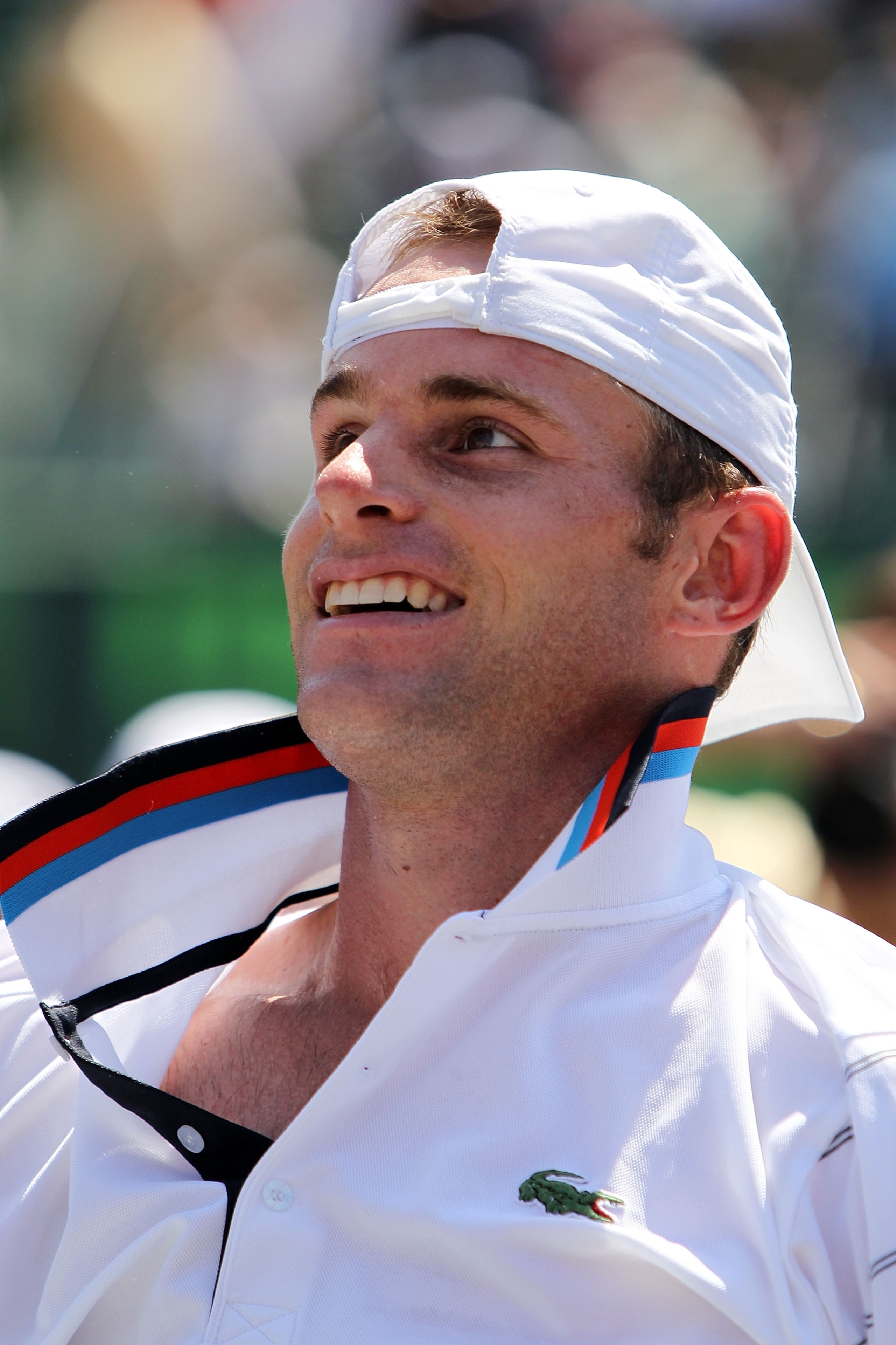 KEY BISCAYNE, FL - APRIL 04:  Andy Roddick of the United States looks on after playing against Tomas Berdych of the Czech Republic during the men's final of the 2010 Sony Ericsson Open at Crandon Park Tennis Center on April 4, 2010 in Key Biscayne, Florid