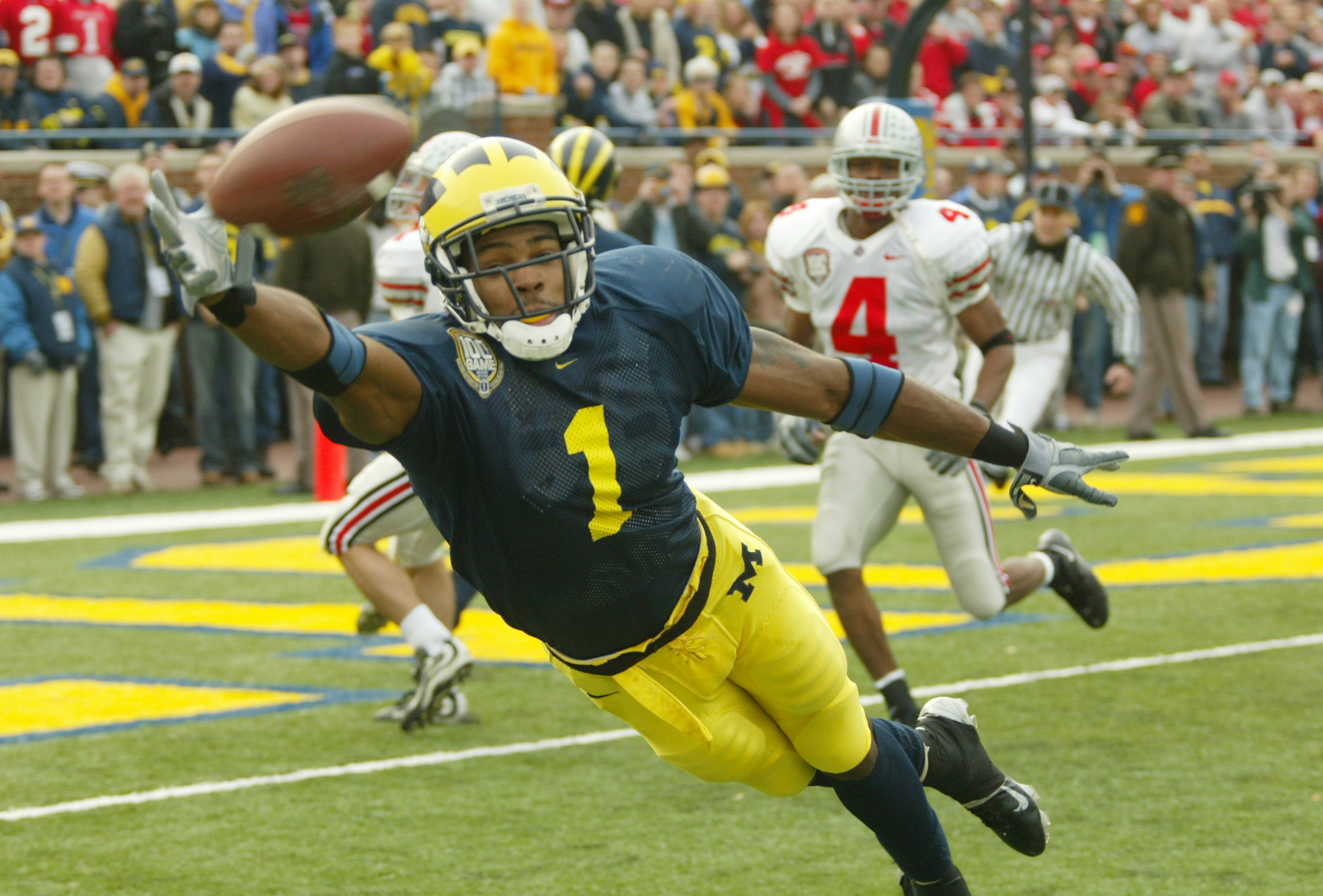 Braylon Edwards is disappointed how Michigan is handing out No. 1