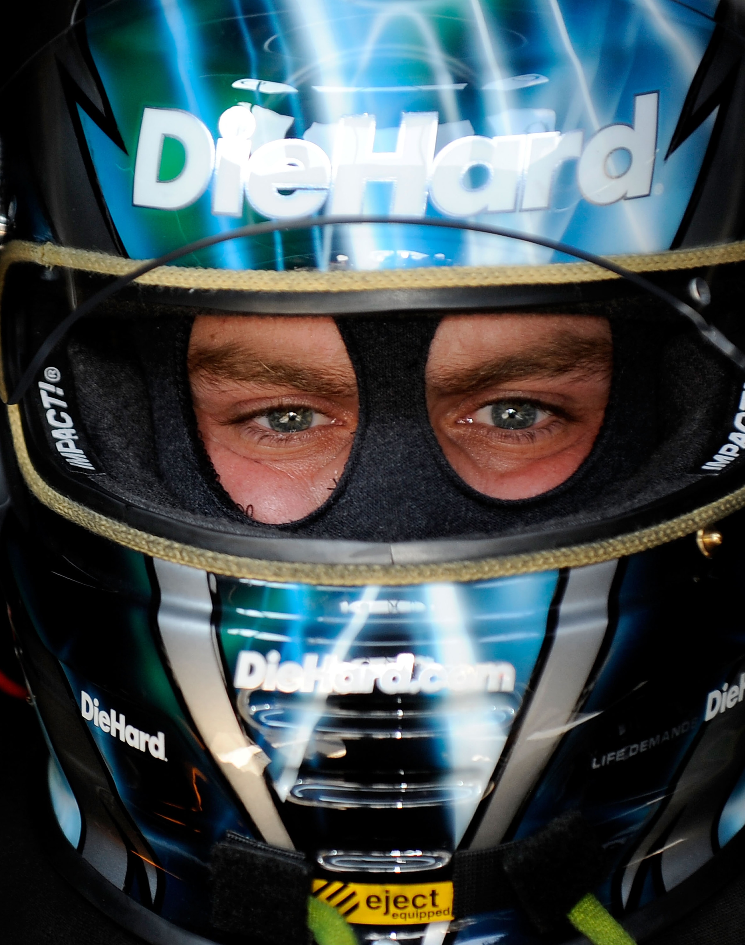 CONCORD, NC - SEPTEMBER 17:  Funny Car driver Matt Hagan prepares to drive at zMax Dragway on September 17, 2010 in Concord, North Carolina.  (Photo by Rusty Jarrett/Getty Images)