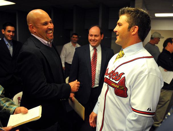 The acquisition of Uggla will add significant power to the Braves' everyday lineup.
