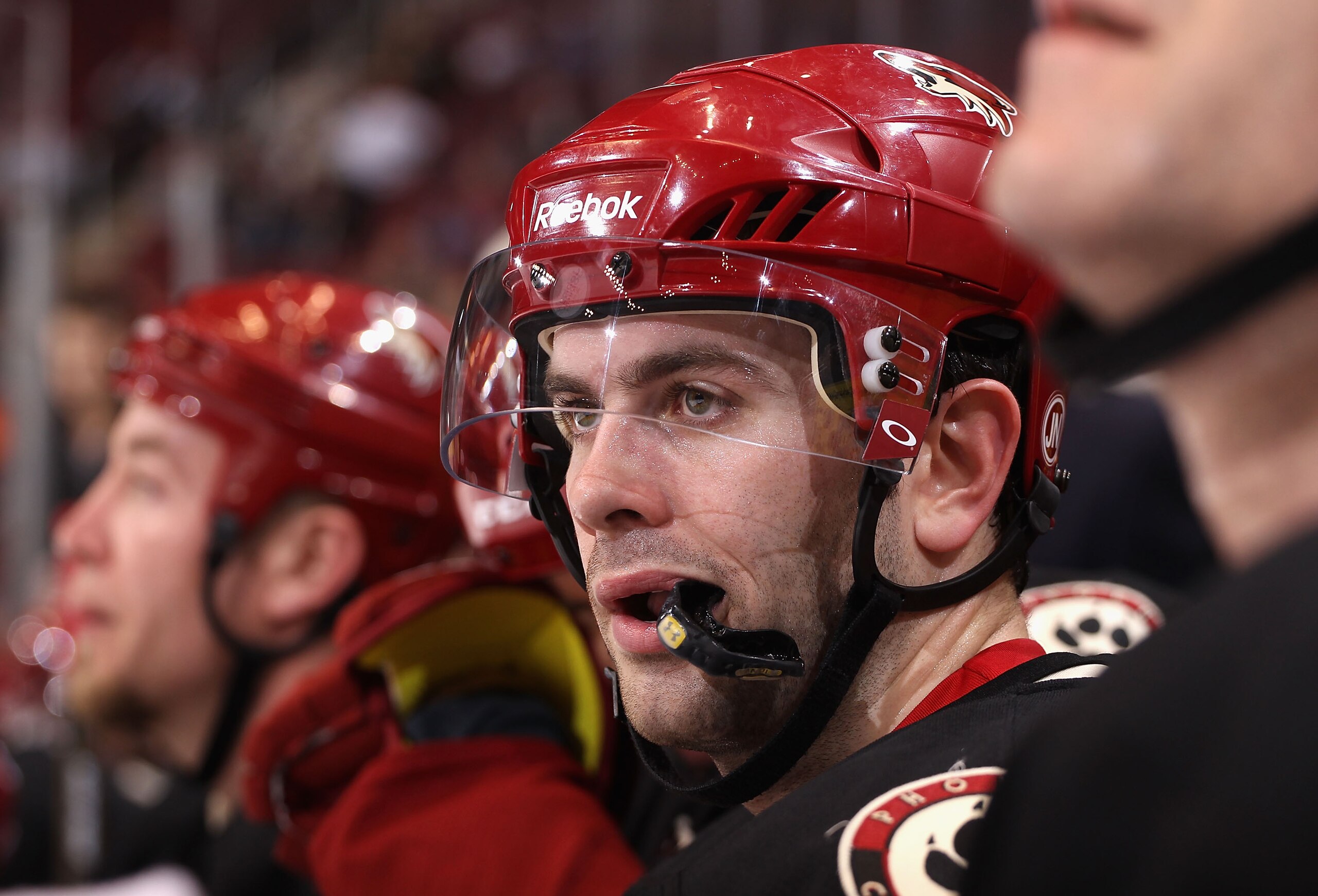 GLENDALE, AZ - JANUARY 25: Keith Yandle #3 of the Phoenix Coyotes looks up from the bench during the NHL game against the Edmonton Oilers at Jobing.com Arena on January 25, 2011 in Glendale, Arizona. The Oilers defeated the Coyotes 4-3. (Photo by Christ GLENDALE, AZ - JANUARY 25: Keith Yandle #3 of the Phoenix Coyotes looks up from the bench during the NHL game against the Edmonton Oilers at Jobing.com Arena on January 25, 2011 in Glendale, Arizona. The Oilers defeated the Coyotes 4-3. (Photo by Christ