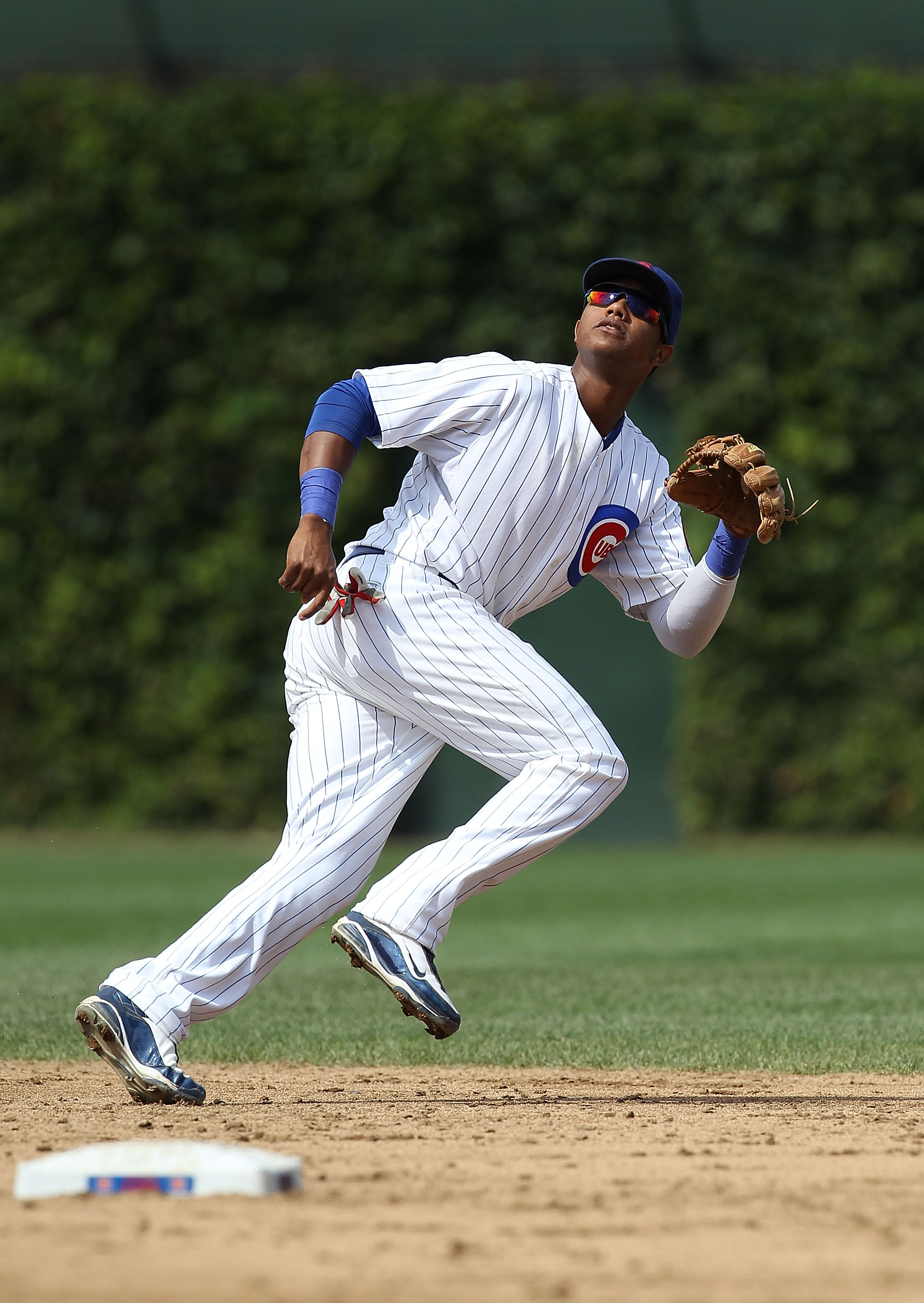 Starlin Castro by Jamie Squire