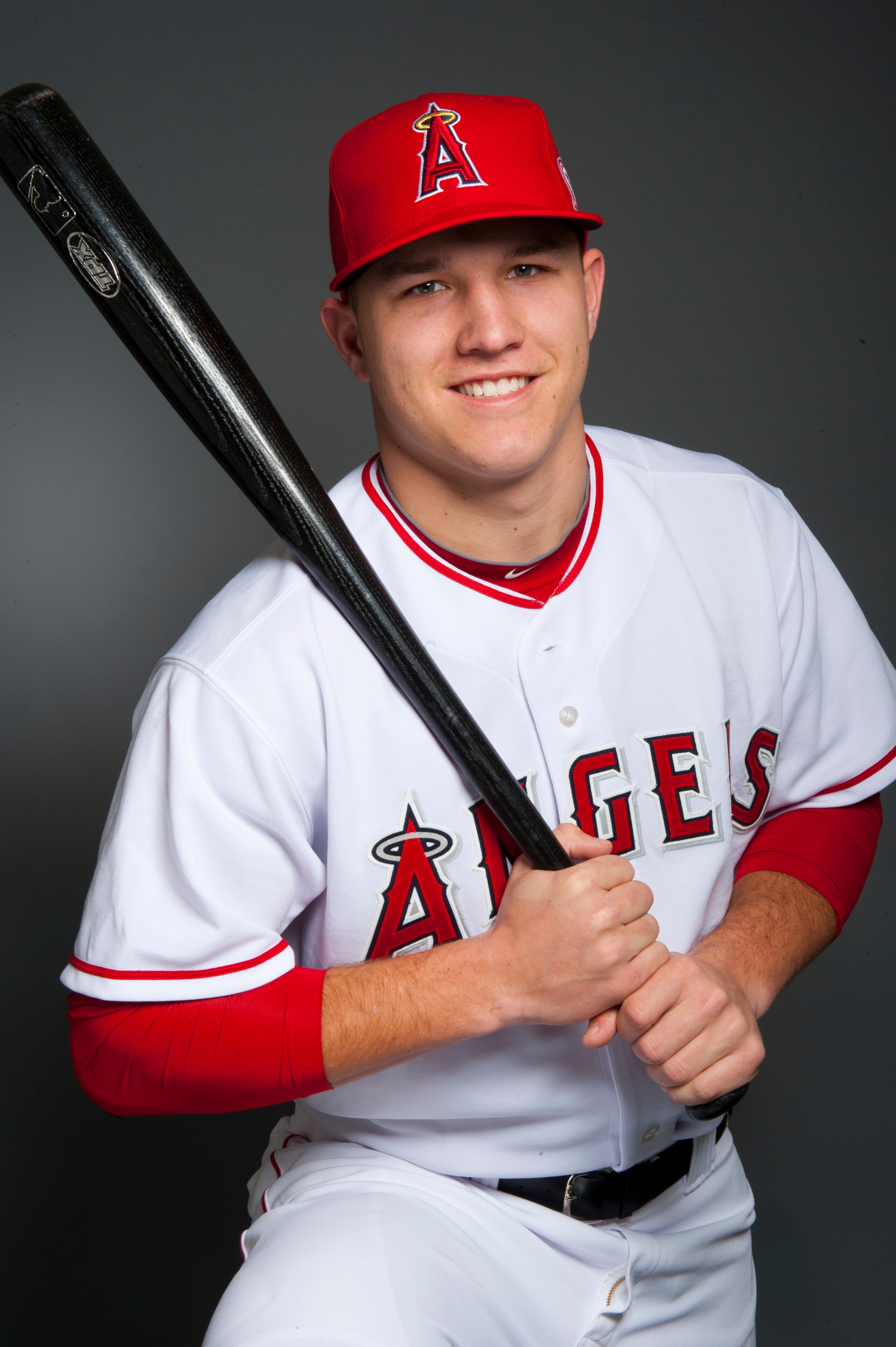 TEMPE, AZ - FEBRUARY 21: Mike Trout #90 of the Los Angeles Angels of Anaheim poses during their photo day at Tempe Diablo Stadium on February 21, 2011 in Tempe,Arizona. (Photo by Rob Tringali/Getty Images) TEMPE, AZ - FEBRUARY 21: Mike Trout #90 of the Los Angeles Angels of Anaheim poses during their photo day at Tempe Diablo Stadium on February 21, 2011 in Tempe,Arizona. (Photo by Rob Tringali/Getty Images)