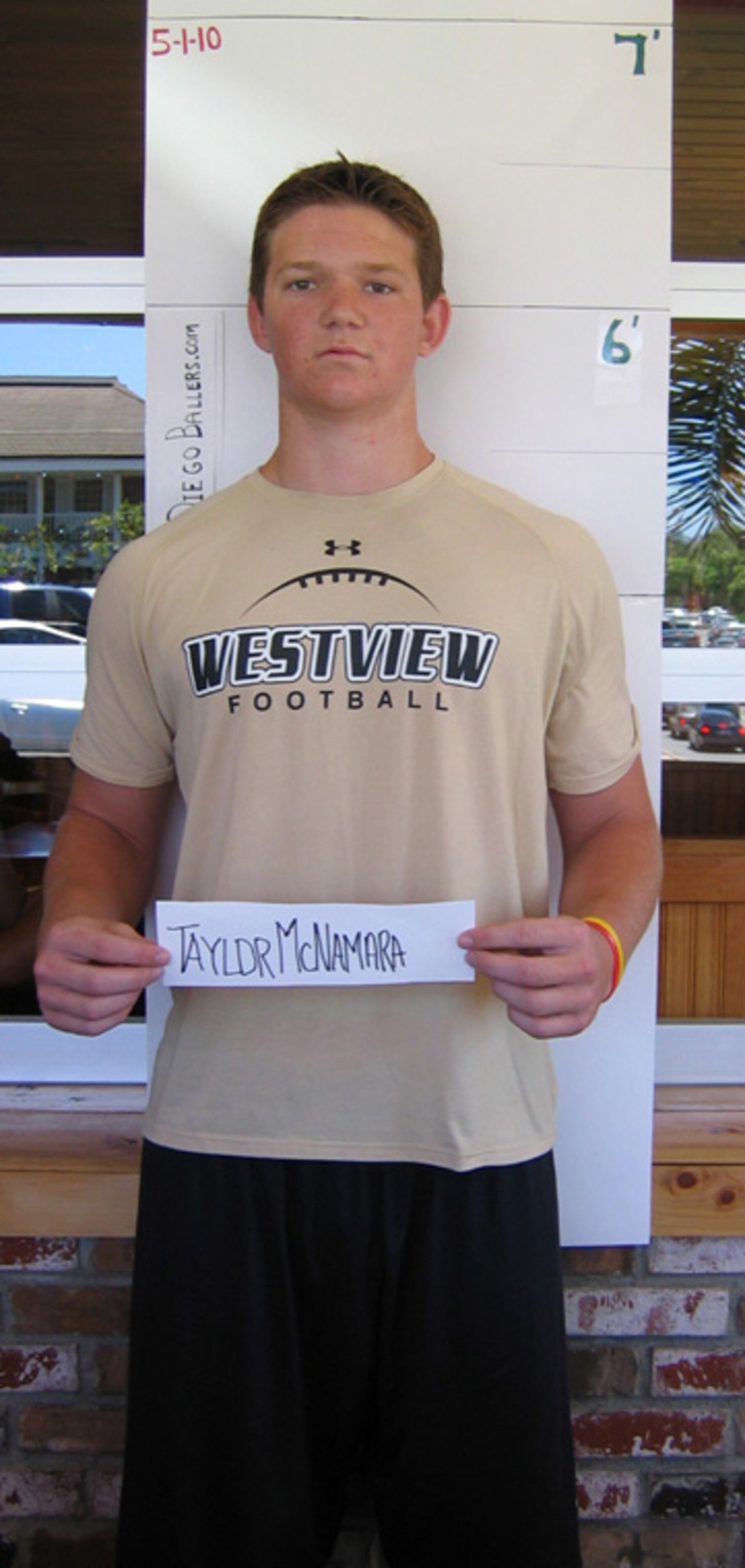 Taylor McNamara (photo courtesy of sandiegoballers.com)