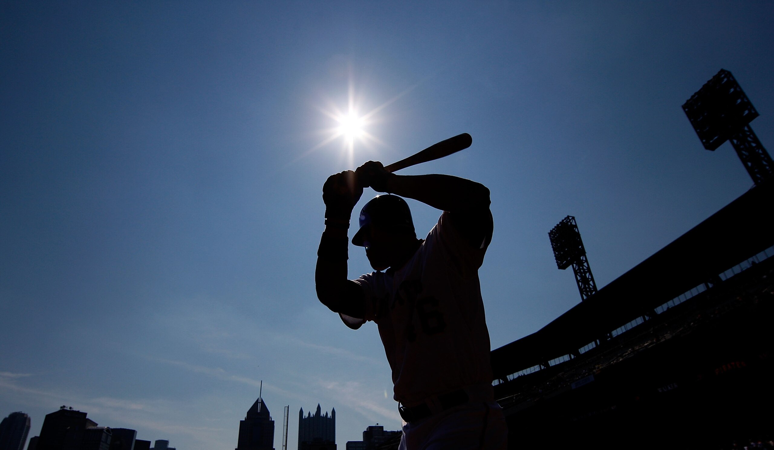PITTSBURGH - SEPTEMBER 23: Garrett Jones #46 of the Pittsburgh Pirates warms up in the on deck circle during the game against the St Louis Cardinals on September 23, 2010 at PNC Park in Pittsburgh, Pennsylvania. (Photo by Jared Wickerham/Getty Images) PITTSBURGH - SEPTEMBER 23: Garrett Jones #46 of the Pittsburgh Pirates warms up in the on deck circle during the game against the St Louis Cardinals on September 23, 2010 at PNC Park in Pittsburgh, Pennsylvania. (Photo by Jared Wickerham/Getty Images)