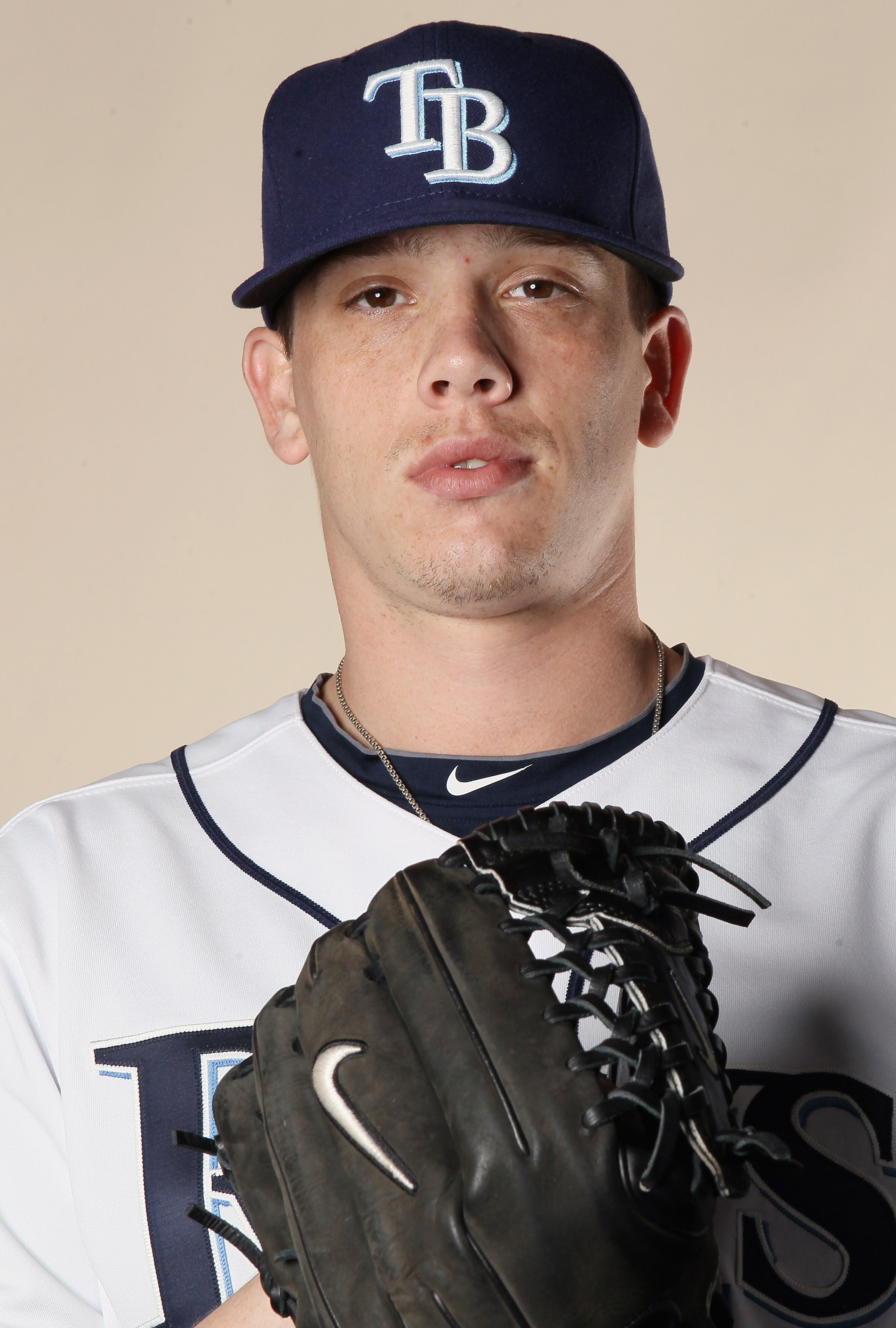 FT. MYERS, FL - FEBRUARY 22:  Jeremy Hellickson #58 of the Tampa Bay Rays poses for a portrait during the Tampa Bay Rays Photo Day on February 22, 2011 at the Charlotte Sports Complex in Port Charlotte, Florida.  (Photo by Elsa/Getty Images)
