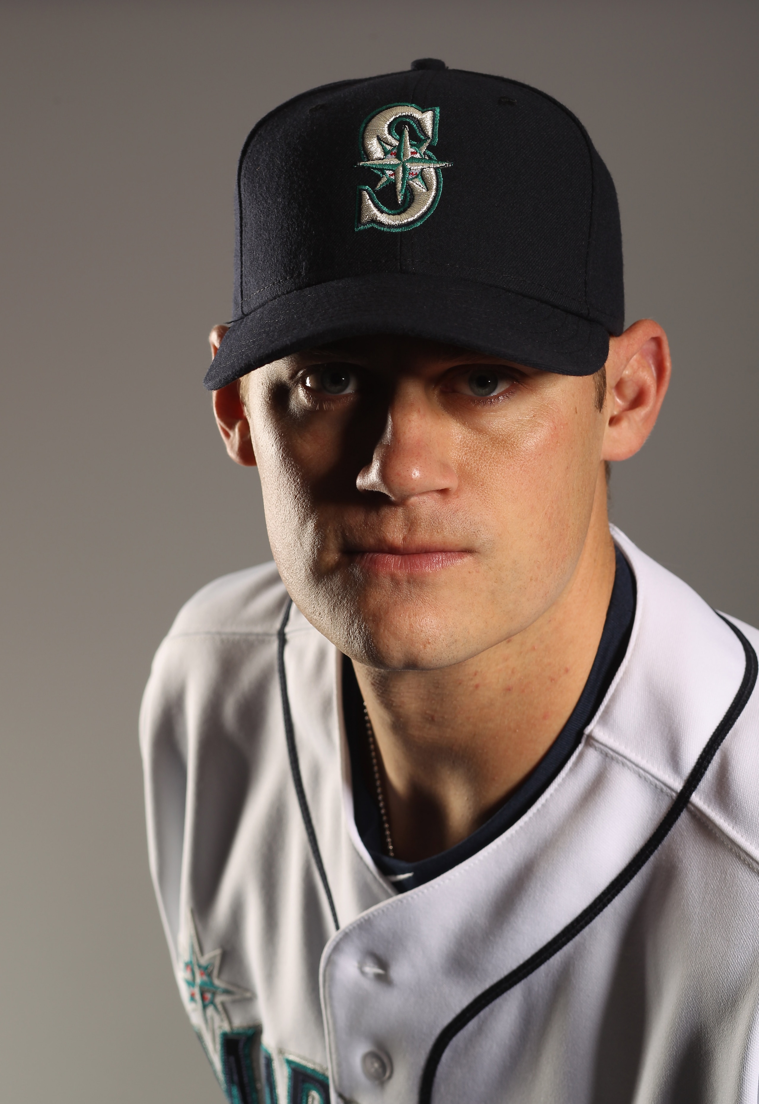 PEORIA, AZ - FEBRUARY 20:  Jamey Wright #50 of the Seattle Mariners poses for a portrait at the Peoria Sports Complex on February 20, 2011 in Peoria, Arizona.  (Photo by Ezra Shaw/Getty Images)