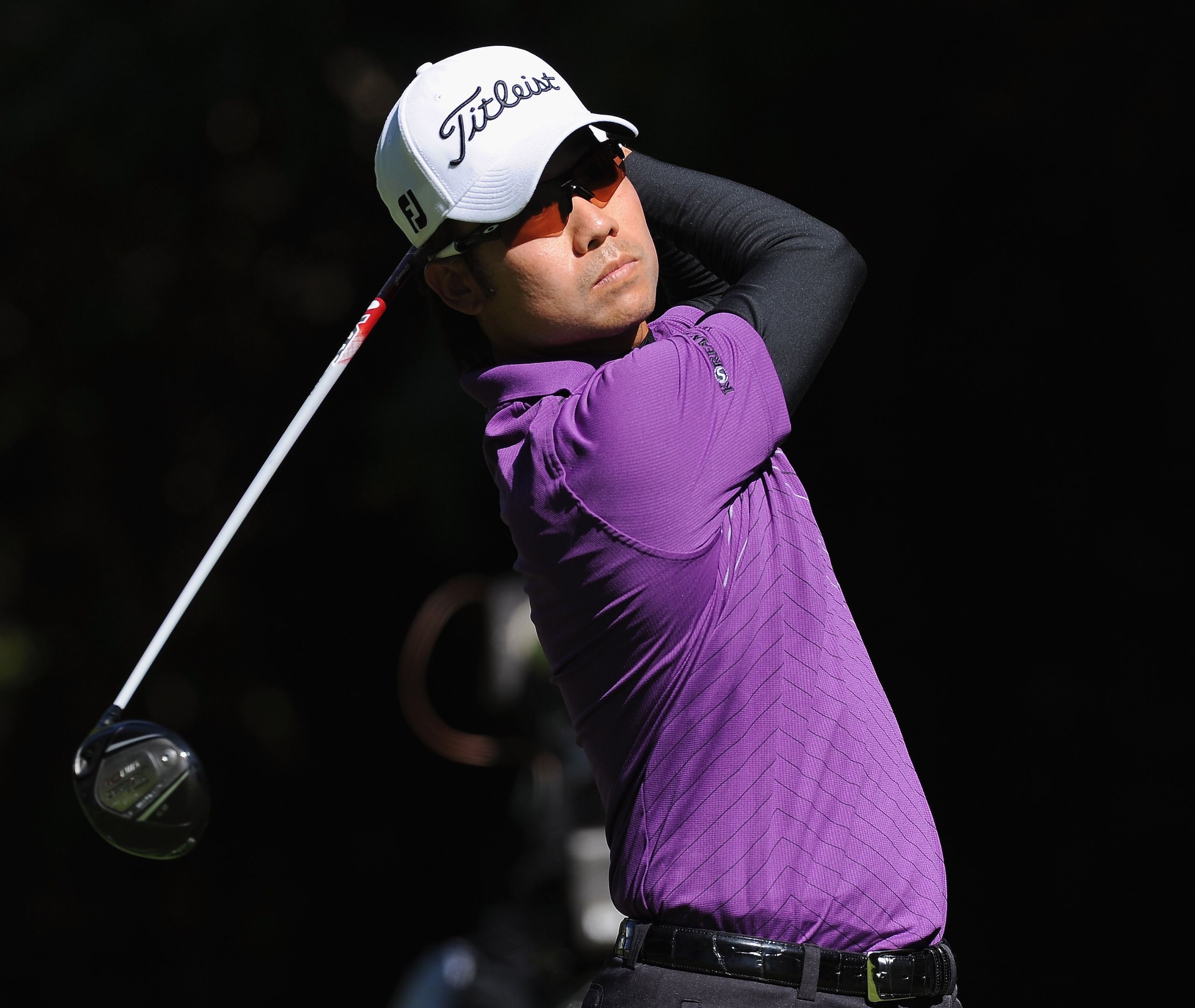 PACIFIC PALISADES, CA - FEBRUARY 20: Kevin Na plays his tee shot on the 12th hole during the final round of the Northern Trust Open at Riviera Country Club on February 20, 2011 in Pacific Palisades, California. (Photo by Stuart Franklin/Getty Images) PACIFIC PALISADES, CA - FEBRUARY 20: Kevin Na plays his tee shot on the 12th hole during the final round of the Northern Trust Open at Riviera Country Club on February 20, 2011 in Pacific Palisades, California. (Photo by Stuart Franklin/Getty Images)