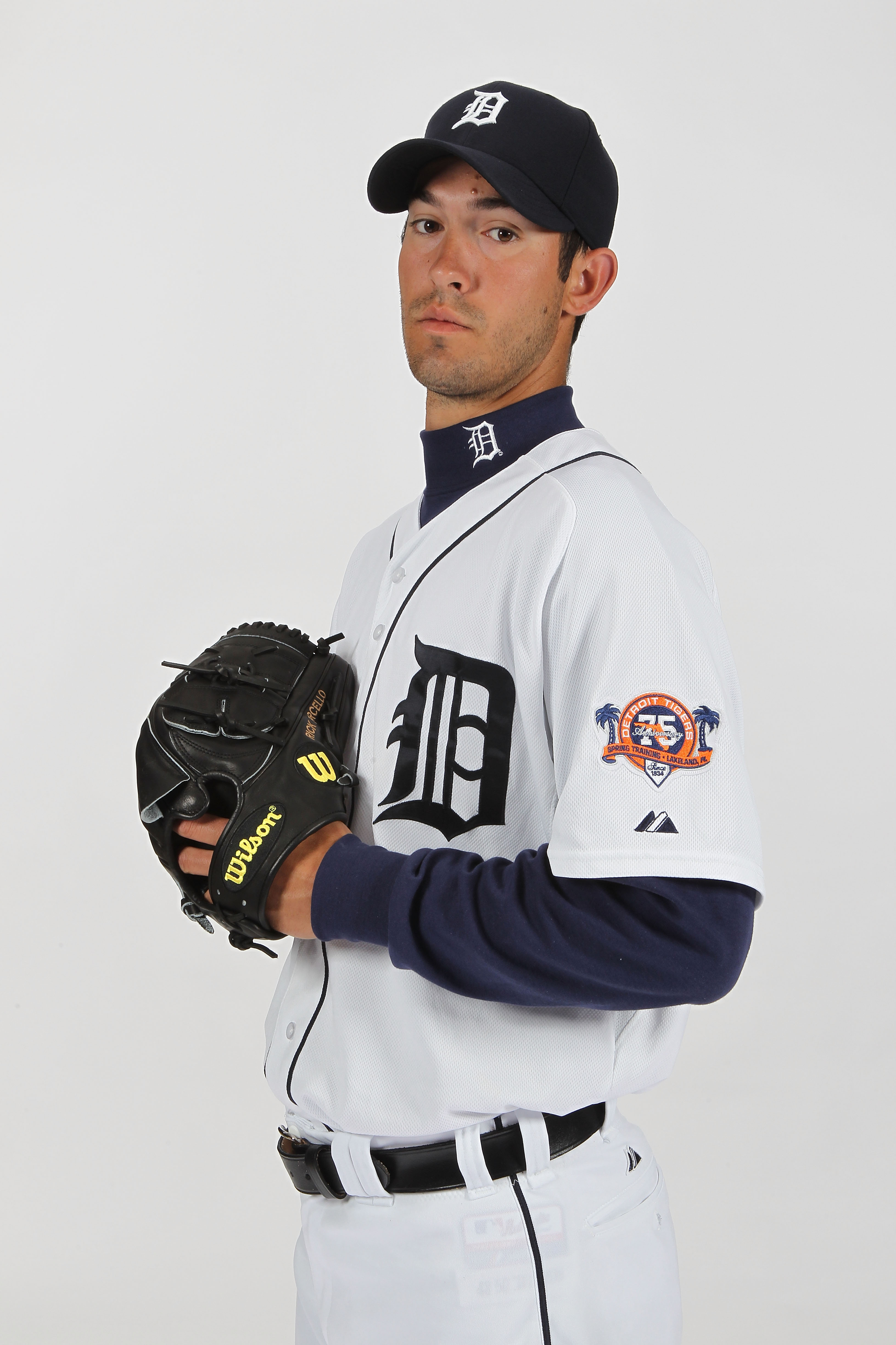 LAKELAND, FL - FEBRUARY 21:  Rick Porcello #48 of the Detroit Tigers poses for a portrait during Photo Day on February 21, 2011  at Joker Marchant Stadium in Lakeland, Florida.  (Photo by Nick Laham/Getty Images)