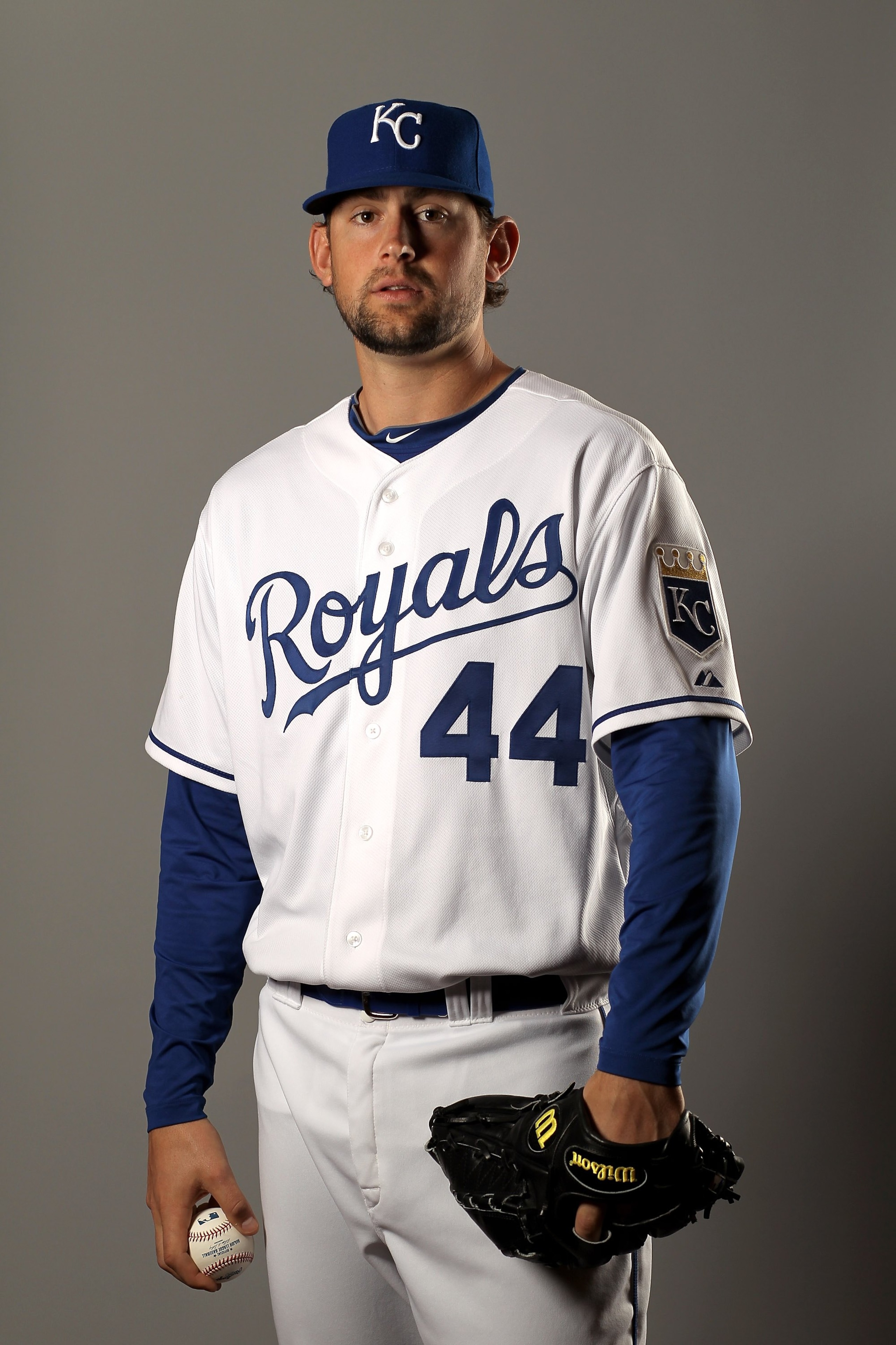 SURPRISE, AZ - FEBRUARY 26:  Luke Hochevar of the Kansas City Royals poses during photo media day at the Royals spring training complex on February 26, 2010 in Surprise, Arizona.  (Photo by Ezra Shaw/Getty Images)