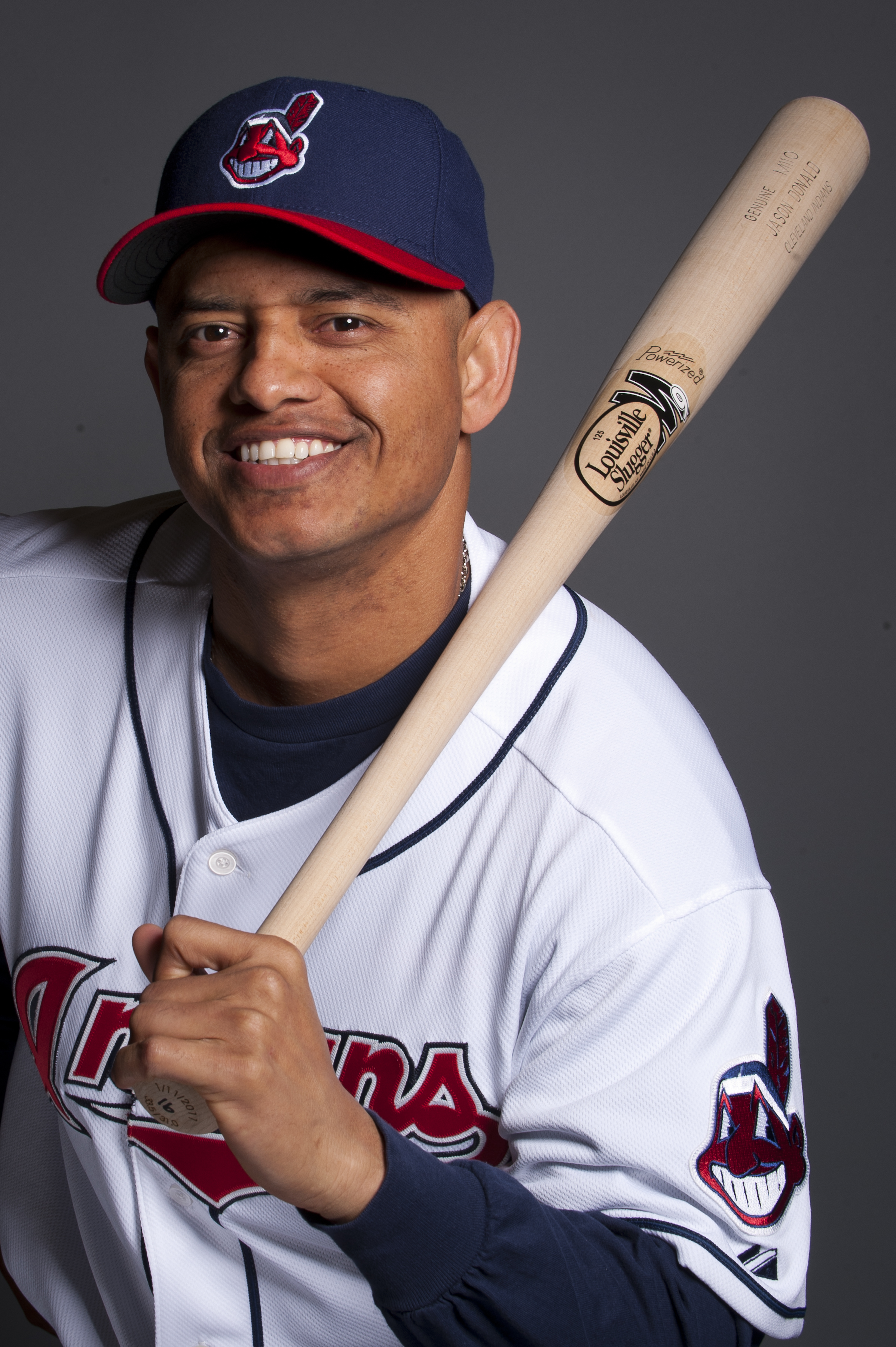 GOODYEAR, AZ - FEBRUARY 22: Orlando Cabrera #20 of the Cleveland Indians poses during their photo day at the Cleveland Indians Spring Training Complex on February 22, 2011 in Goodyear ,Arizona. (Photo by Rob Tringali/Getty Images)