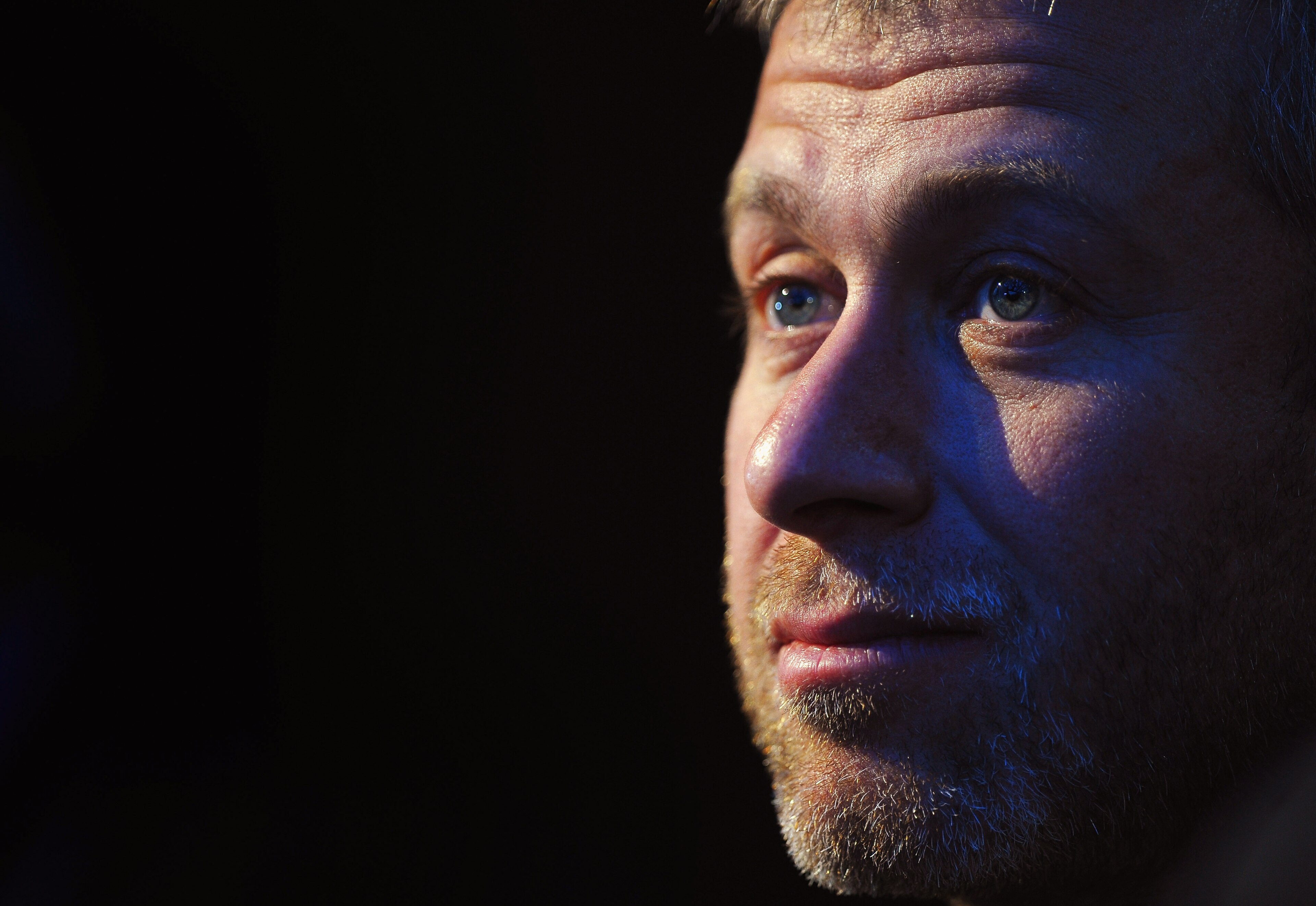 ZURICH, SWITZERLAND - DECEMBER 02:  Roman Abramovich sits amongst the Russian Bid Team after winning the bid to host the 2018  Tournament duirng the FIFA World Cup 2018 & 2022 Host Countries Announcement at the Messe Conference Centre on December 2, 2010 