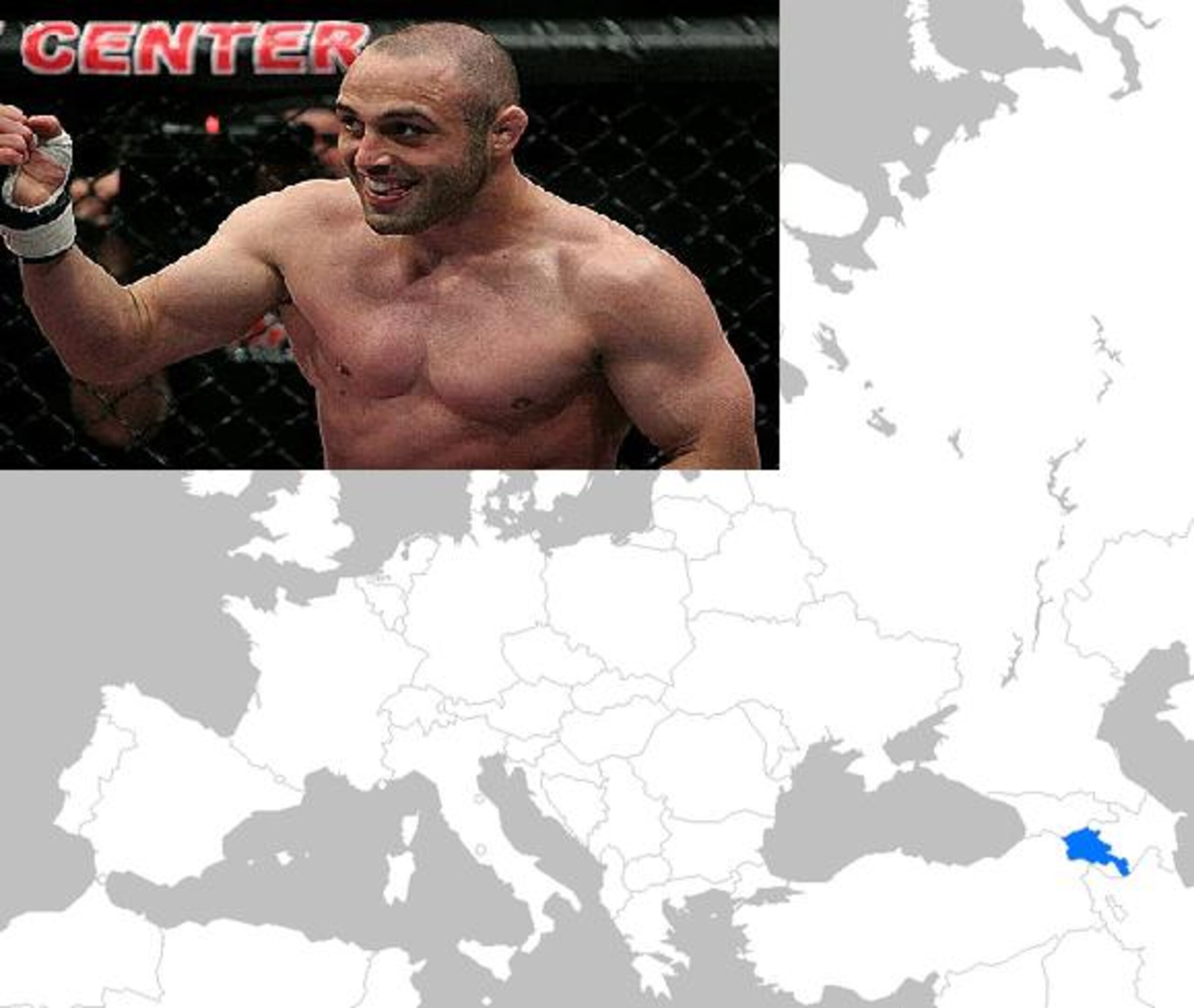 Armenia's Manny Gamburyan Armenia's Manny Gamburyan
