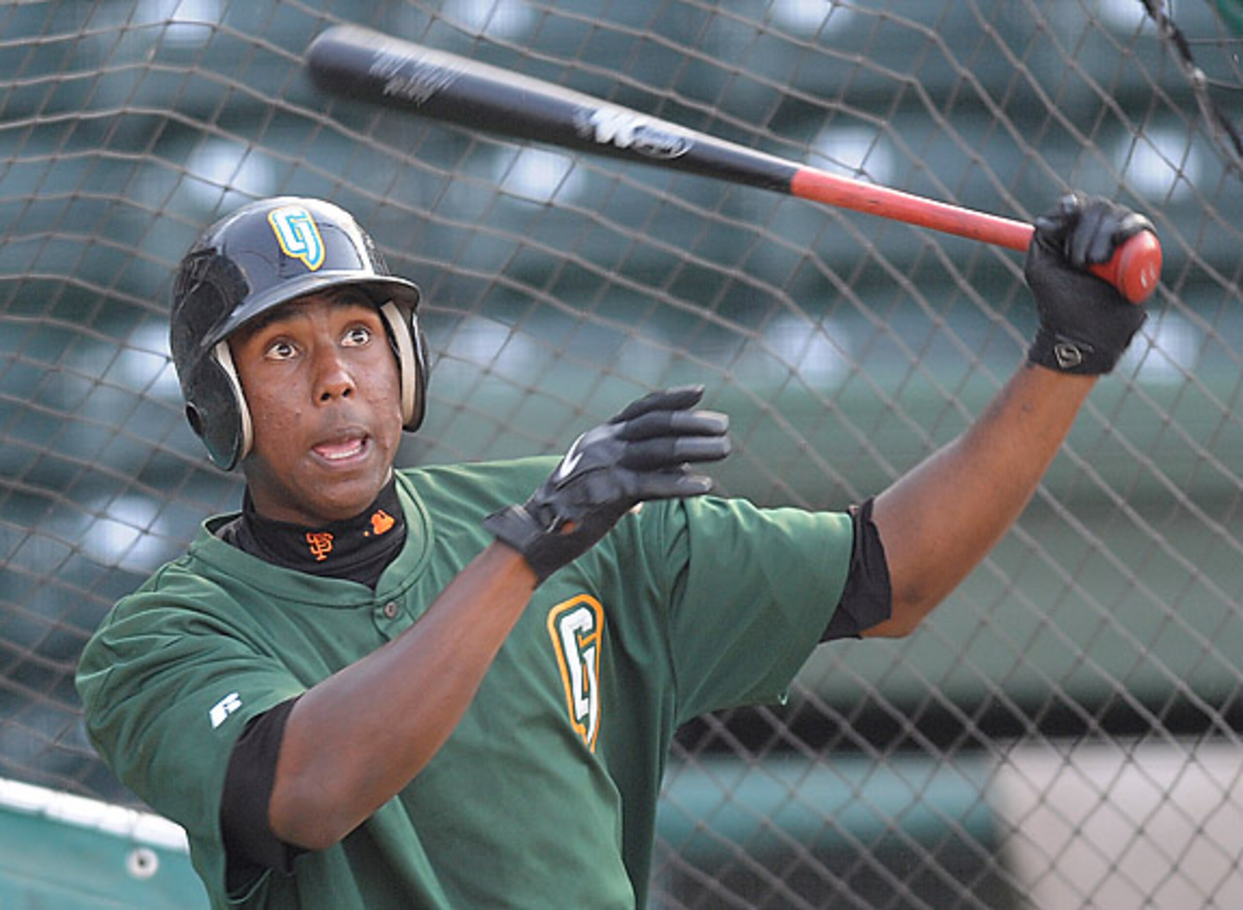 Peguero on the Augusta Greenjackets Peguero on the Augusta Greenjackets