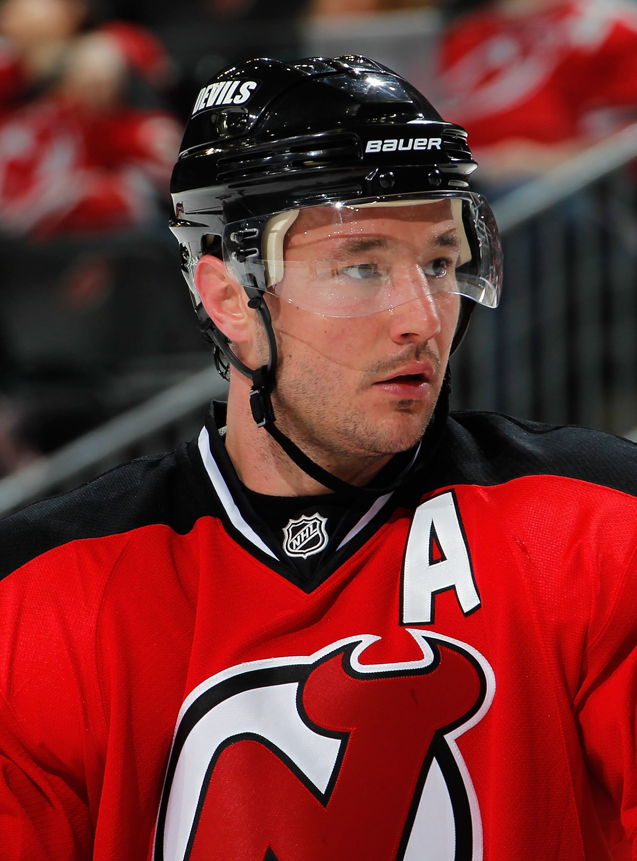 NEWARK, NJ - FEBRUARY 01:  Ilya Kovalchuk #17 of the New Jersey Devils waits for a faceoff during an NHL hockey game against the Ottawa Senators at the Prudential Center on February 1, 2011 in Newark, New Jersey.  (Photo by Paul Bereswill/Getty Images)