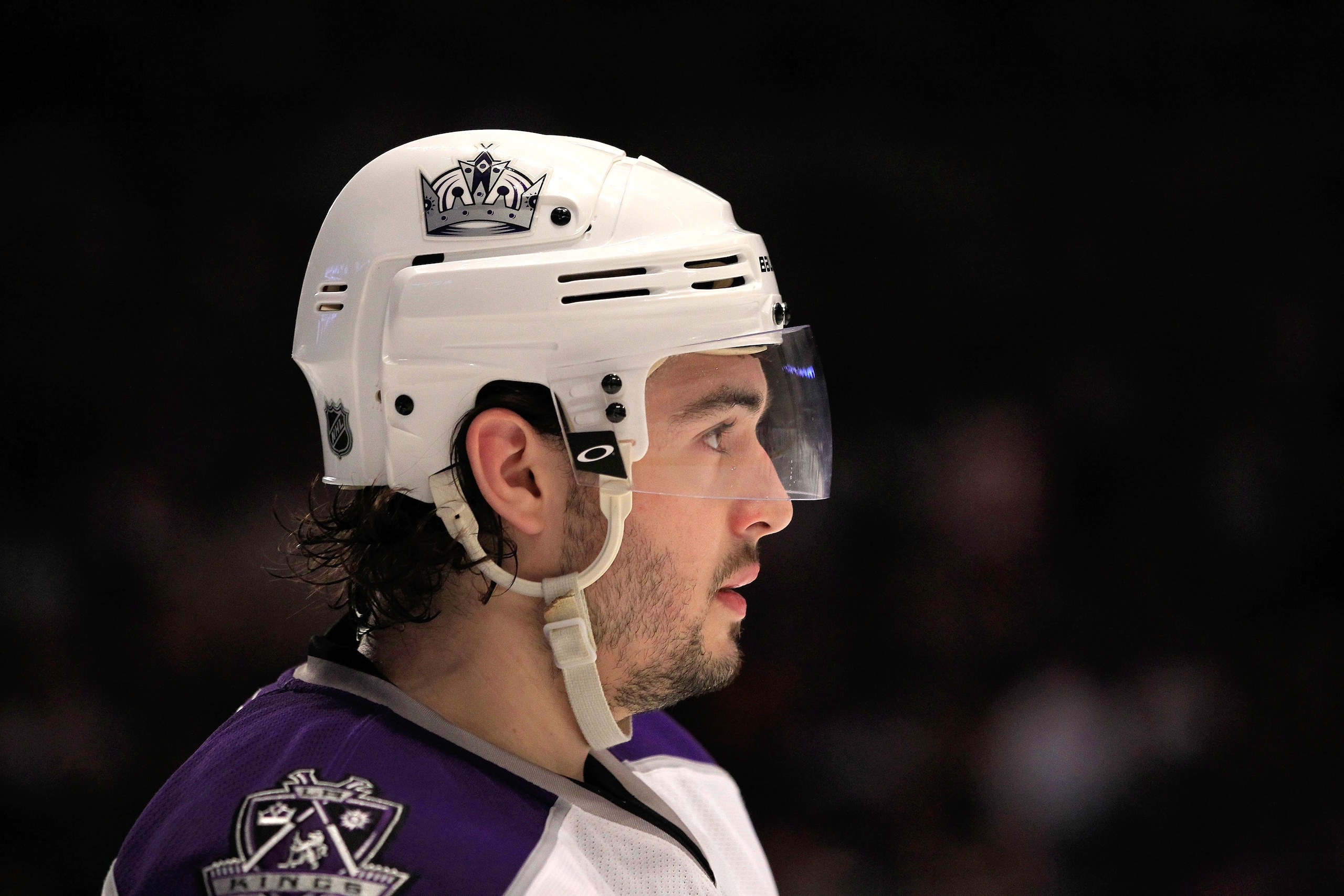 NEW YORK, NY - FEBRUARY 17: Drew Doughty #8 of the Los Angeles Kings skates against the New York Rangers at Madison Square Garden on February 17, 2011 in New York City. The Rangers defeated the Kings 4-3 after a shootout.)  (Photo by Chris Trotman/Getty I