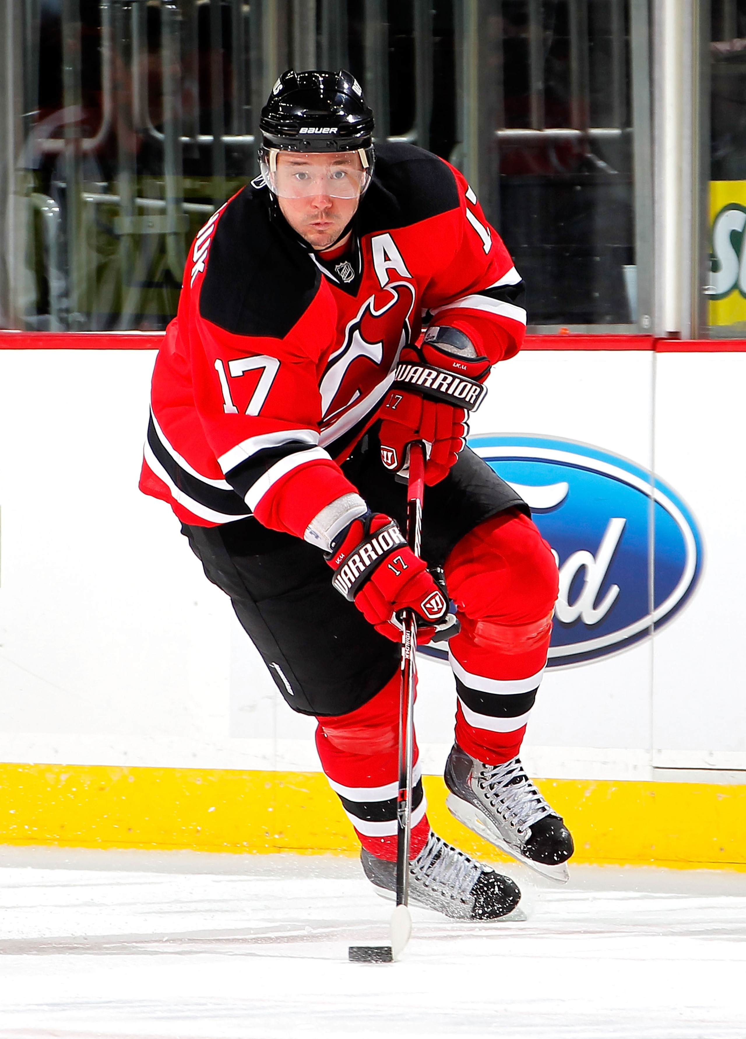 NEWARK, NJ - FEBRUARY 08: Ilya Kovalchuk #17 of the New Jersey Devils skates during an NHL hockey game against the Carolina Hurricanes at the Prudential Center on February 8, 2011 in Newark, New Jersey. (Photo by Paul Bereswill/Getty Images) NEWARK, NJ - FEBRUARY 08: Ilya Kovalchuk #17 of the New Jersey Devils skates during an NHL hockey game against the Carolina Hurricanes at the Prudential Center on February 8, 2011 in Newark, New Jersey. (Photo by Paul Bereswill/Getty Images)