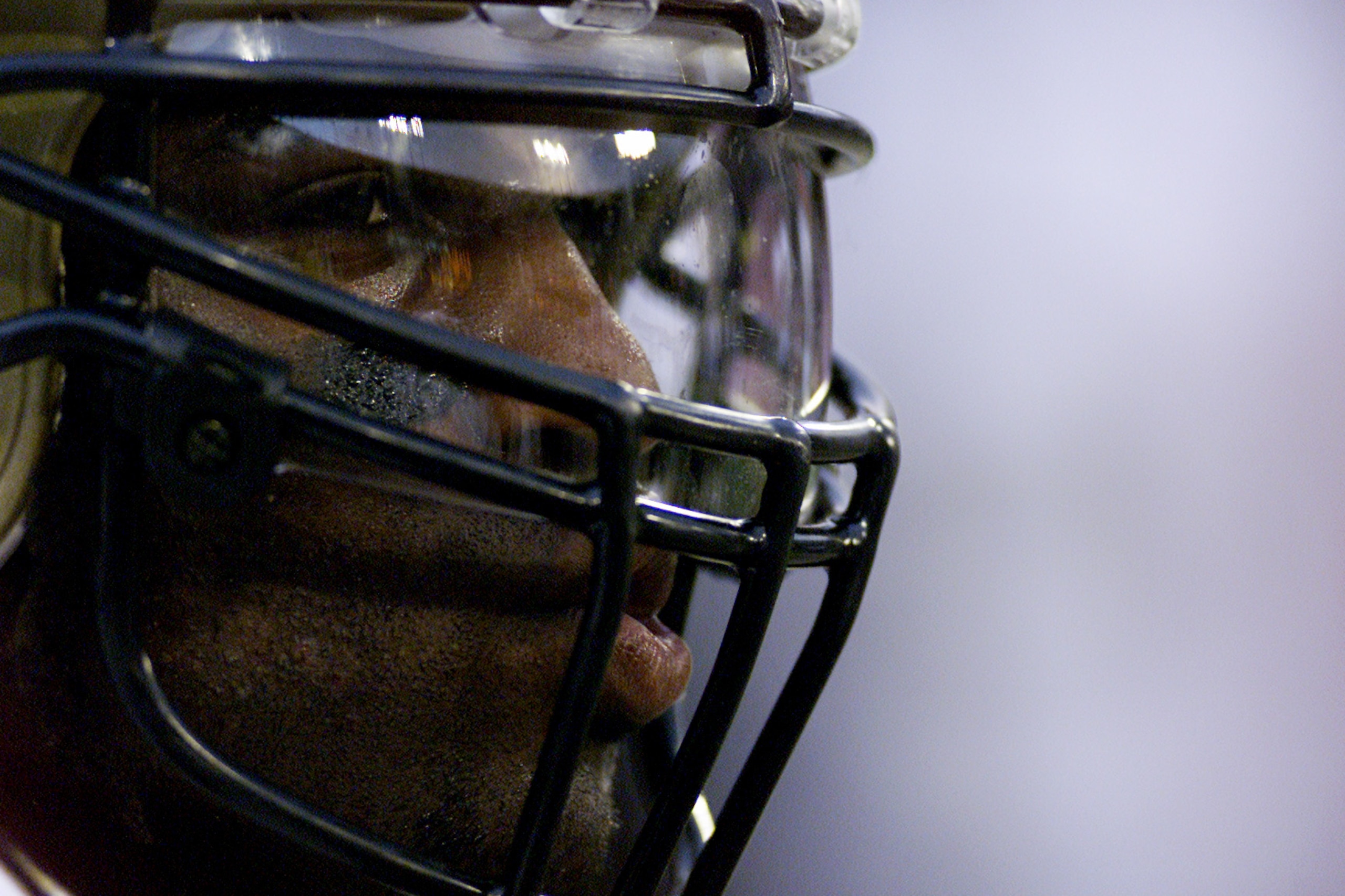 11 Nov 2001:  Ricky Williams #34 of the New Orleans Saints looks on from the sidelines during the game against the San Fransisco 49ers at 3 Com Stadium in San Fransisco, California. DIGITAL IMAGE  Mandatory Credit: Donald Miralle/ALLSPORT