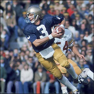 famous notre dame football players jersey numbers