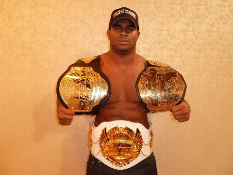 Alistair Overeem holds three titles, 2 in MMA and 1 in K1 Kickboxing