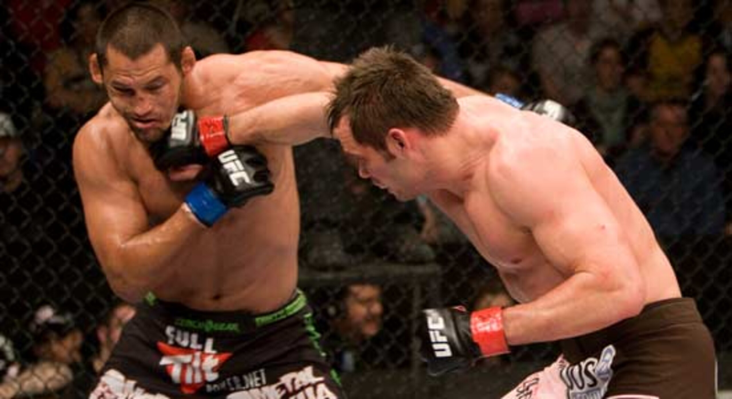 Rich Franklin finding his mark on Dan Henderson