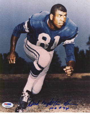 Night Train Lane Autographed Signed ~Night Train Lane Goal Line