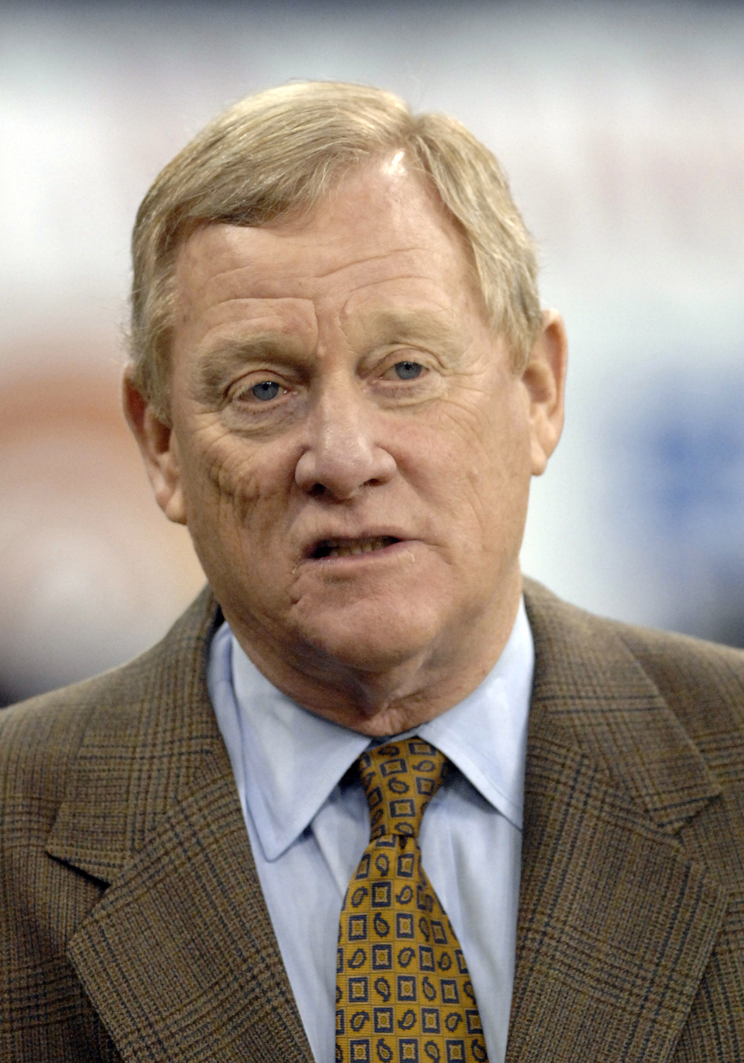 Indianapolis Colts general manager Bill Polian before play against  the Cincinnati Bengals  Dec. 18, 2006 in the RCA Dome in Indianapolis.  The Colts won 34 - 16 on ESPN Monday Night football.  (Photo by Al Messerschmidt/Getty Images)
