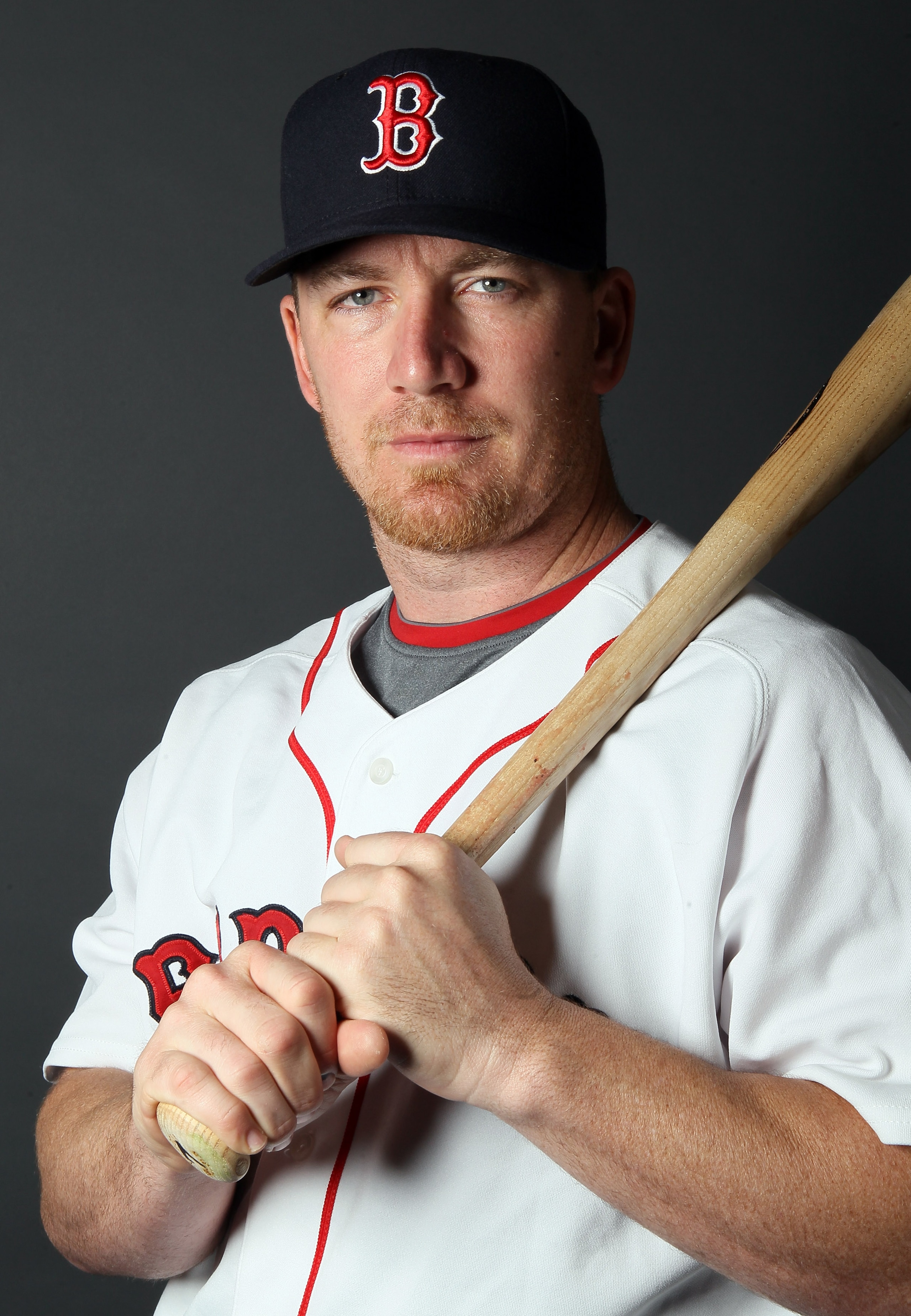 FT. MYERS, FL - FEBRUARY 20:  J.D. Drew #7 of the Boston Red Sox poses for a portrait during the Boston Red Sox Photo Day on February 20, 2011 at the Boston Red Sox Player Development Complex in Ft. Myers, Florida  (Photo by Elsa/Getty Images)