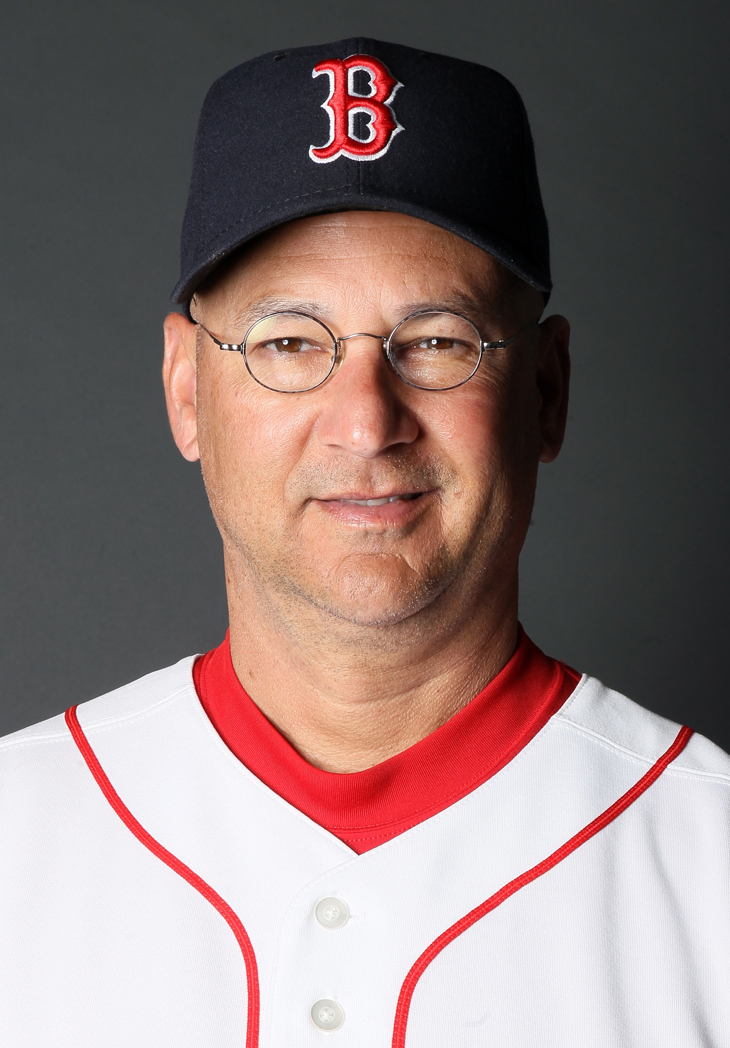 FT. MYERS, FL - FEBRUARY 20:  Manager Terry Francona #47 of the Boston Red Sox poses for a portrait during the Boston Red Sox Photo Day on February 20, 2011 at the Boston Red Sox Player Development Complex in Ft. Myers, Florida  (Photo by Elsa/Getty Image