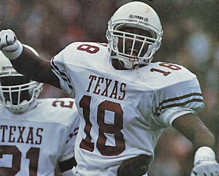 Texas' All-Time #8 DB- Stanley Richard
