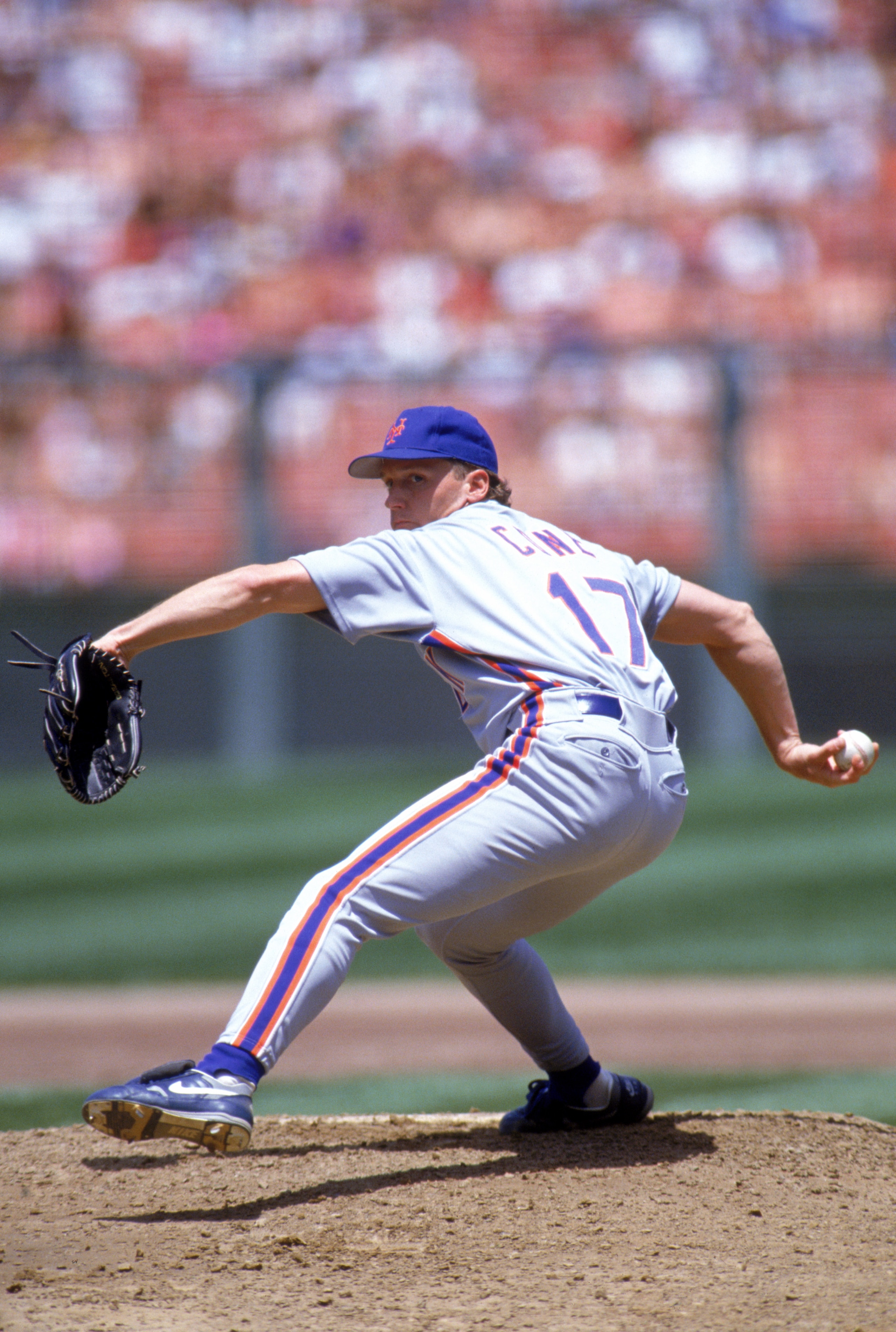 SAN FRANCISCO - MAY 24: David Cone #17 of the New York Mets delivers a pitch during a game against the San Francisco Giants at 3Com Park on May 24, 1992 in San Francisco, California. (Photo by Otto Greule Jr/Getty Images) SAN FRANCISCO - MAY 24: David Cone #17 of the New York Mets delivers a pitch during a game against the San Francisco Giants at 3Com Park on May 24, 1992 in San Francisco, California. (Photo by Otto Greule Jr/Getty Images)