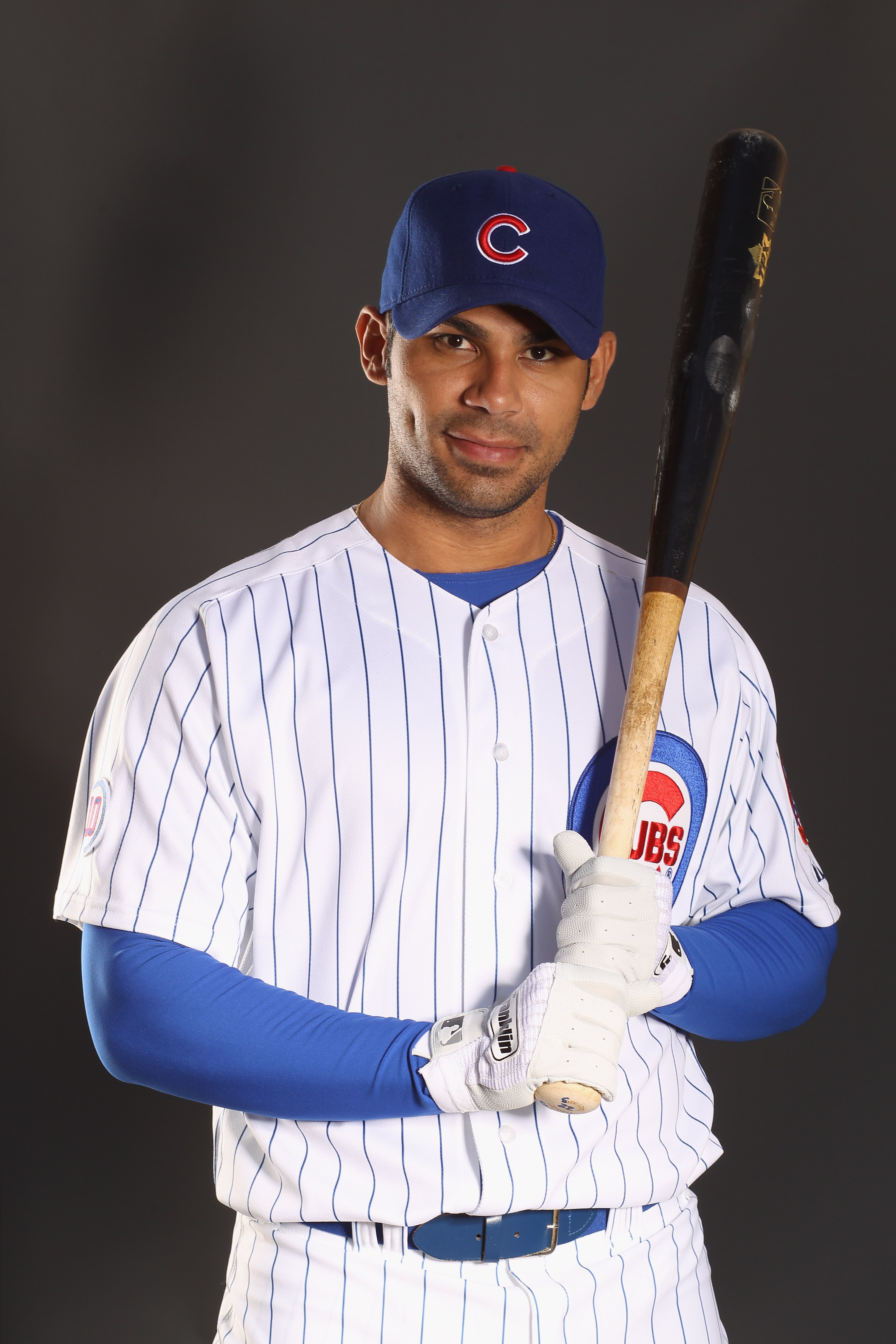 MESA, AZ - FEBRUARY 22:  Carlos Pena of the Chicago Cubs poses for a portrait during media photo day at Finch Park on February 22, 2011 in Mesa, Arizona.  (Photo by Ezra Shaw/Getty Images)