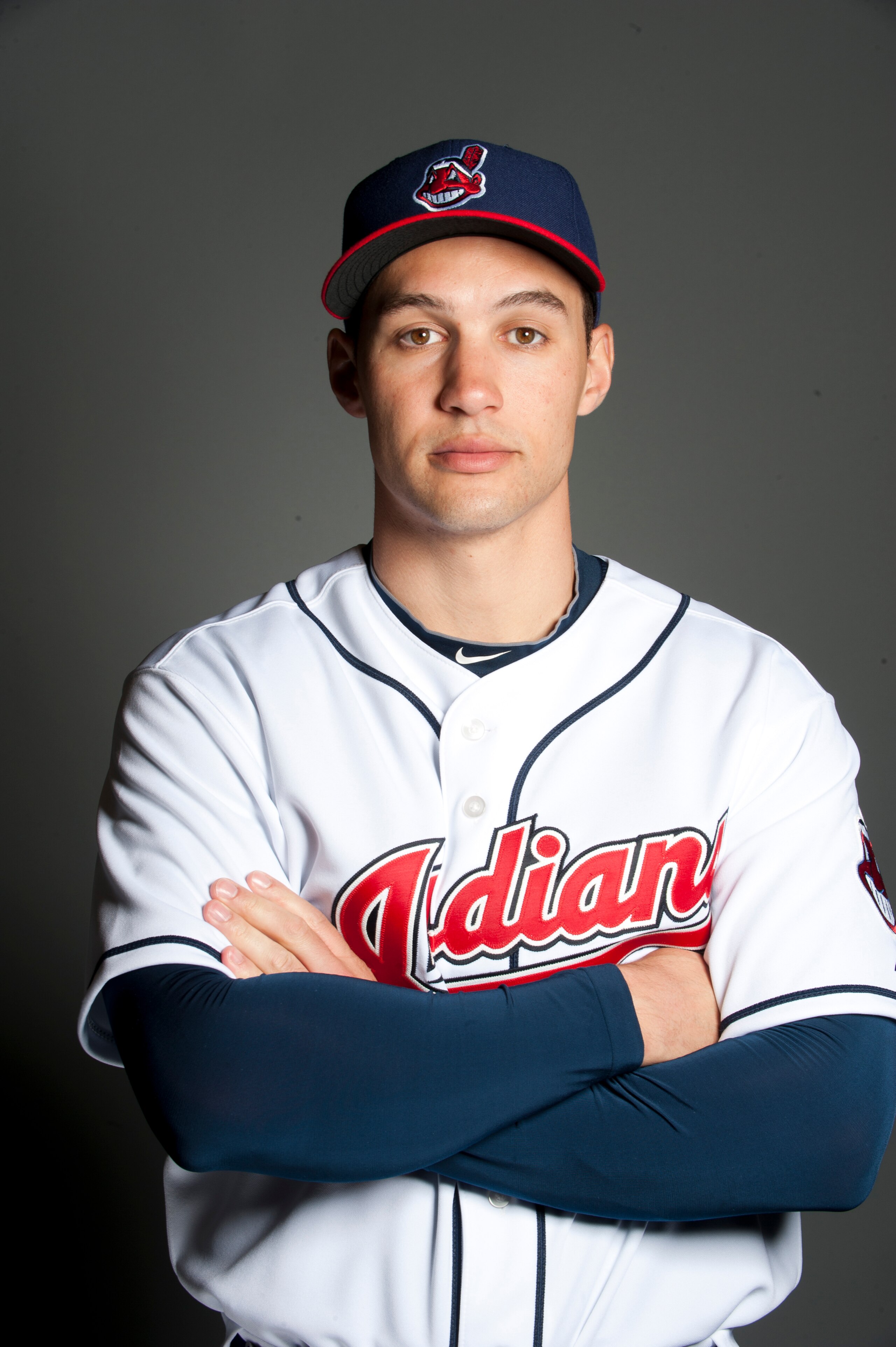 GOODYEAR, AZ - FEBRUARY 22: Grady Sizemore #24 of the Cleveland Indians poses during their photo day at the Cleveland Indians Spring Training Complex on February 22, 2011 in Goodyear, Arizona. (Photo by Rob Tringali/Getty Images)
