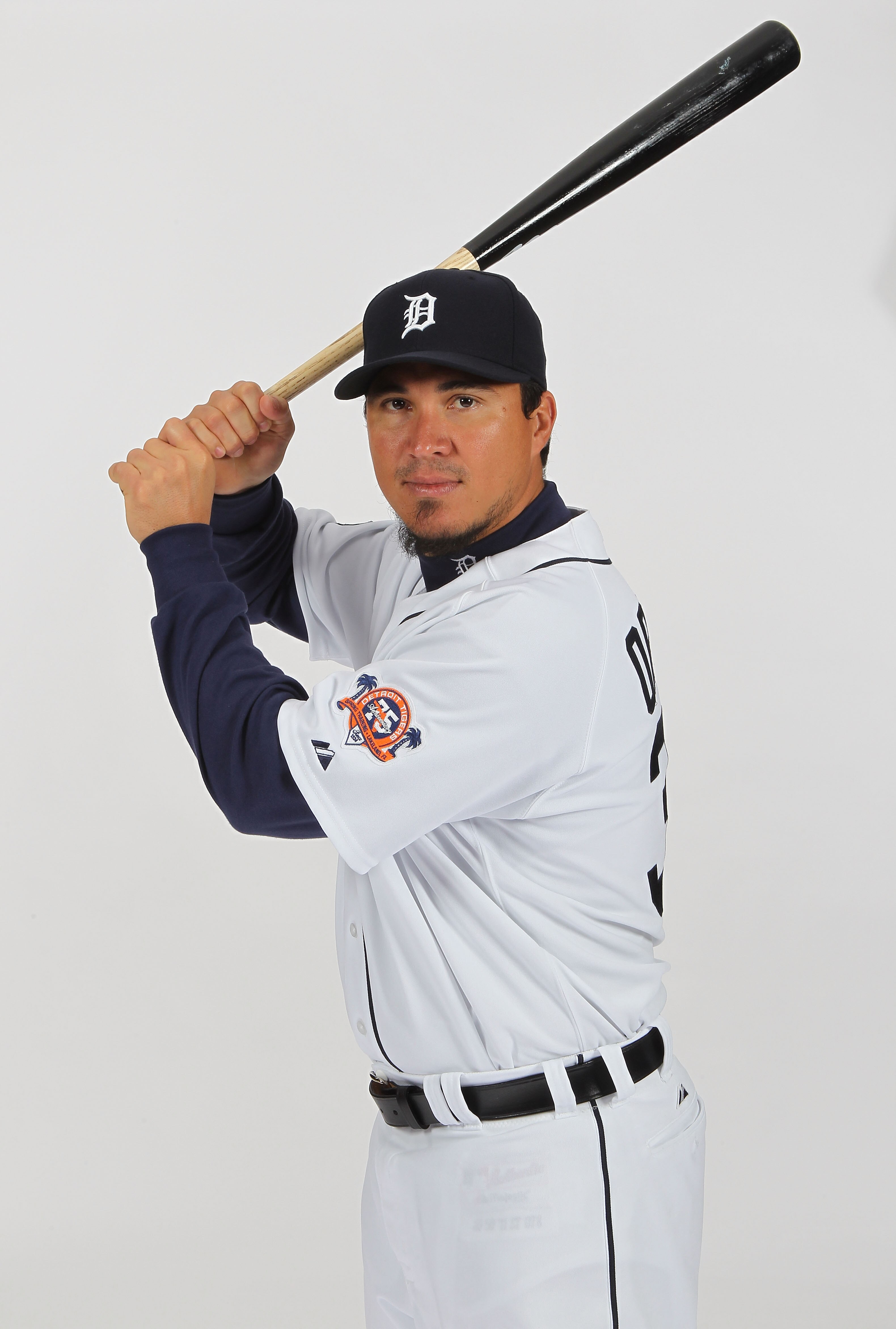 LAKELAND, FL - FEBRUARY 21:  Magglio Ordonez #30 of the Detroit Tigers poses for a portrait during Photo Day on February 21, 2011 at Joker Marchant Stadium in Lakeland, Florida.  (Photo by Nick Laham/Getty Images)