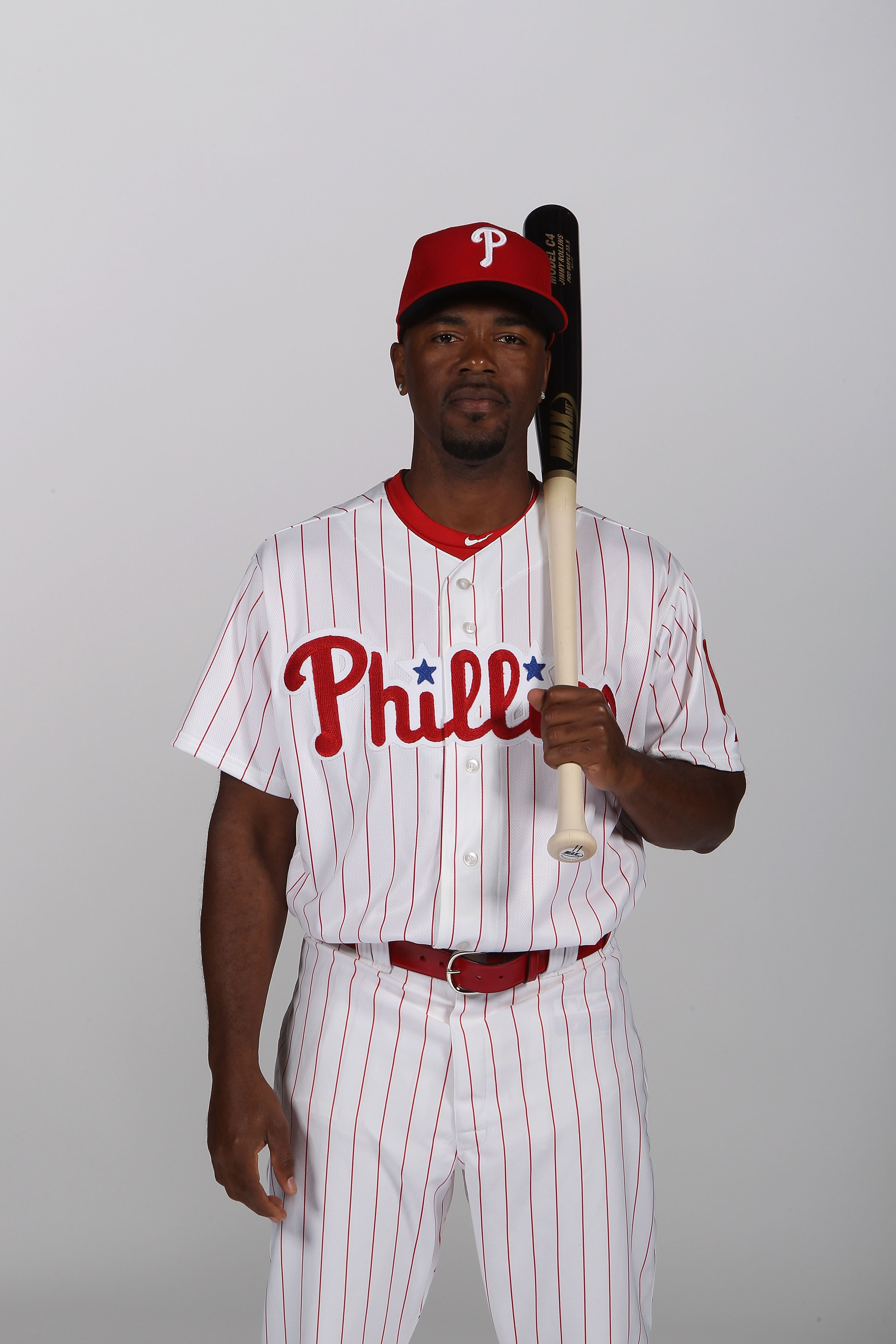 CLEARWATER, FL - FEBRUARY 22:  Jimmy Rollins #11 of the Philadelphia Phillies poses for a photo during Spring Training Media Photo Day at Bright House Networks Field on February 22, 2011 in Clearwater, Florida.  (Photo by Nick Laham/Getty Images)