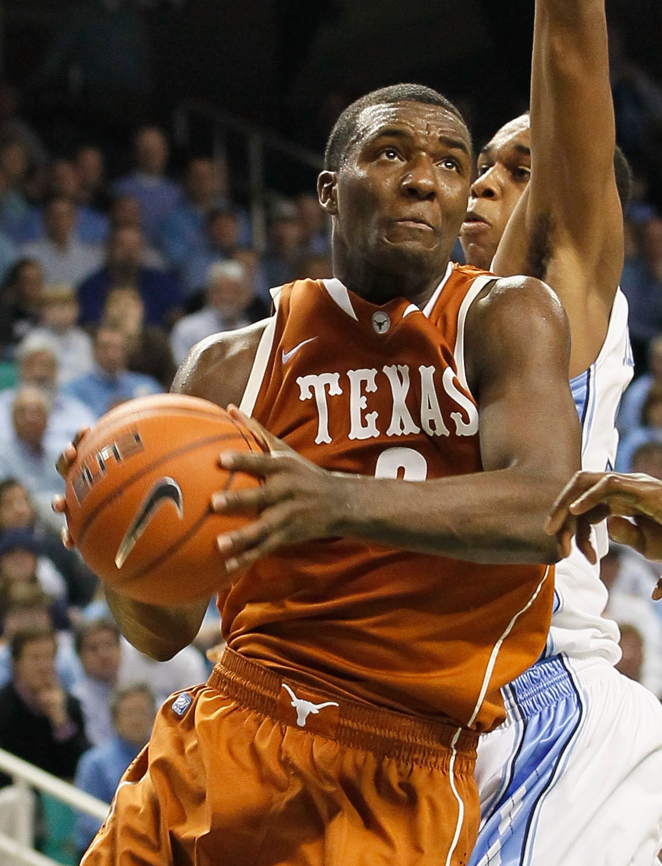 GREENSBORO, NC - DECEMBER 18: Jordan Hamilton #3 of the Texas Longhorns against the North Carolina Tar Heels at Greensboro Coliseum on December 18, 2010 in Greensboro, North Carolina. (Photo by Kevin C. Cox/Getty Images) GREENSBORO, NC - DECEMBER 18: Jordan Hamilton #3 of the Texas Longhorns against the North Carolina Tar Heels at Greensboro Coliseum on December 18, 2010 in Greensboro, North Carolina. (Photo by Kevin C. Cox/Getty Images)