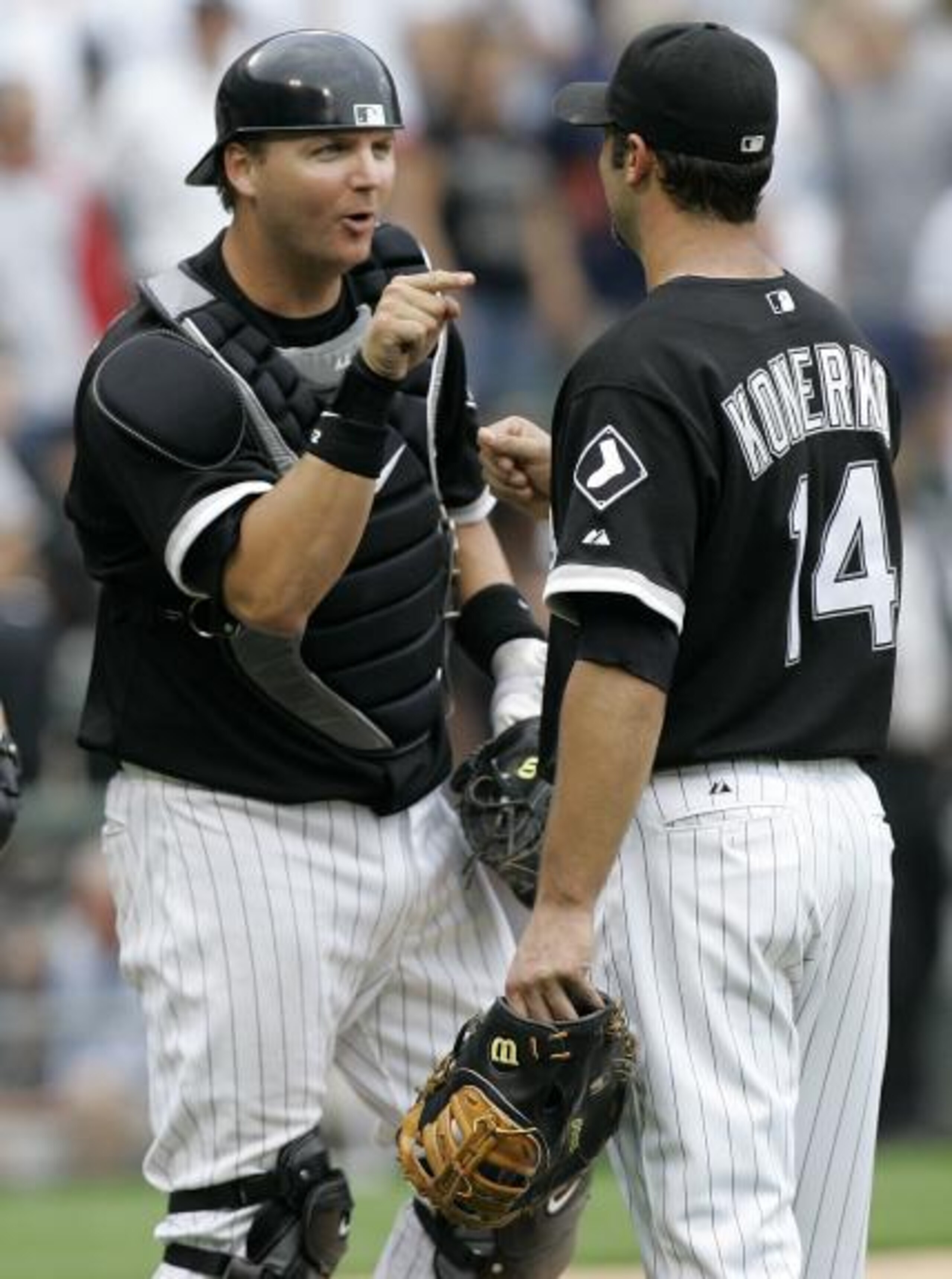 C AJ Pierzynski and 1B Paul Konerko