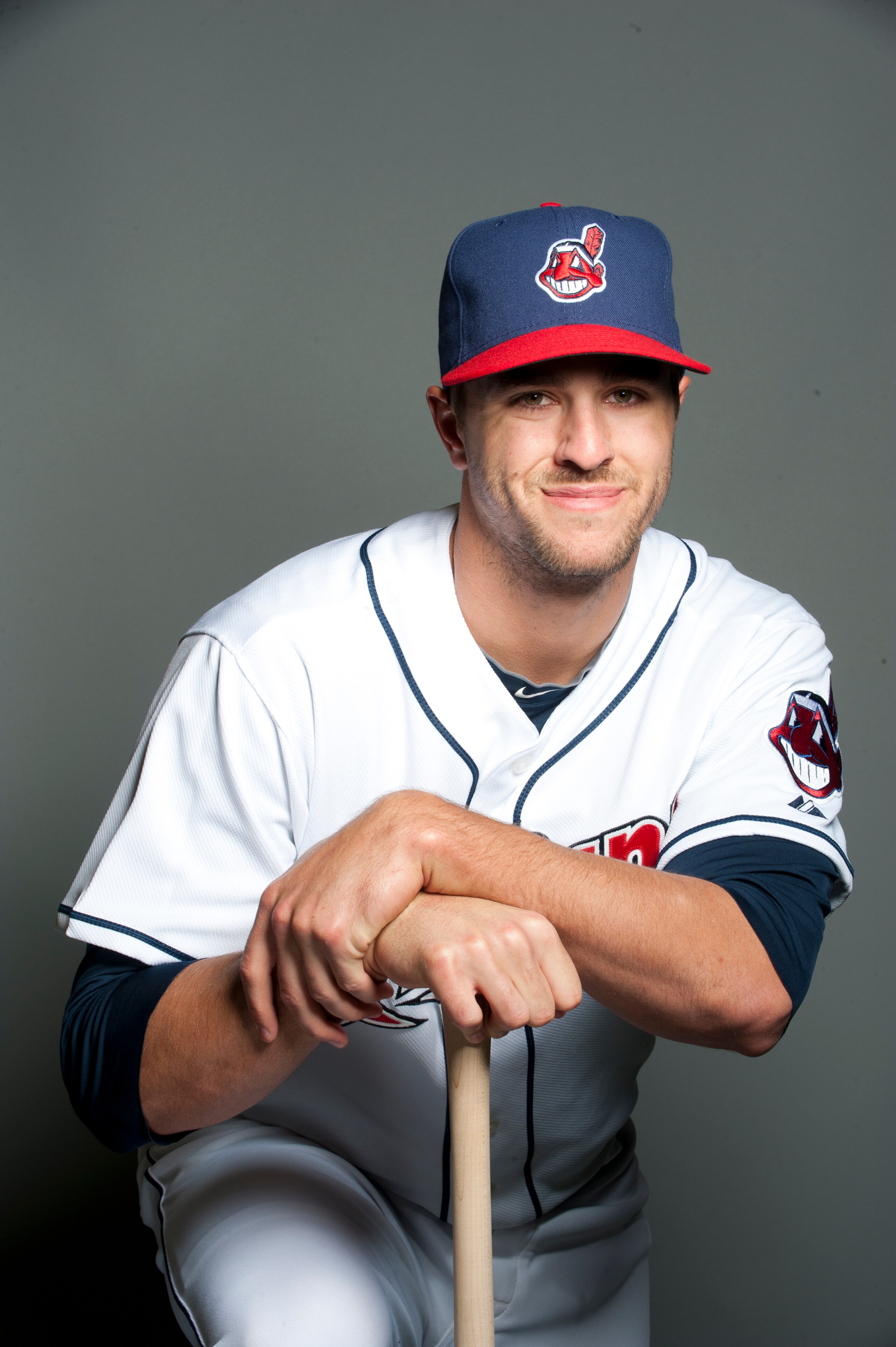 GOODYEAR, AZ - FEBRUARY 22: Lonnie Chisenhall #76 of the Cleveland Indians poses during their photo day at the Cleveland Indians Spring Training Complex on February 22, 2011 in Goodyear, Arizona. (Photo by Rob Tringali/Getty Images)