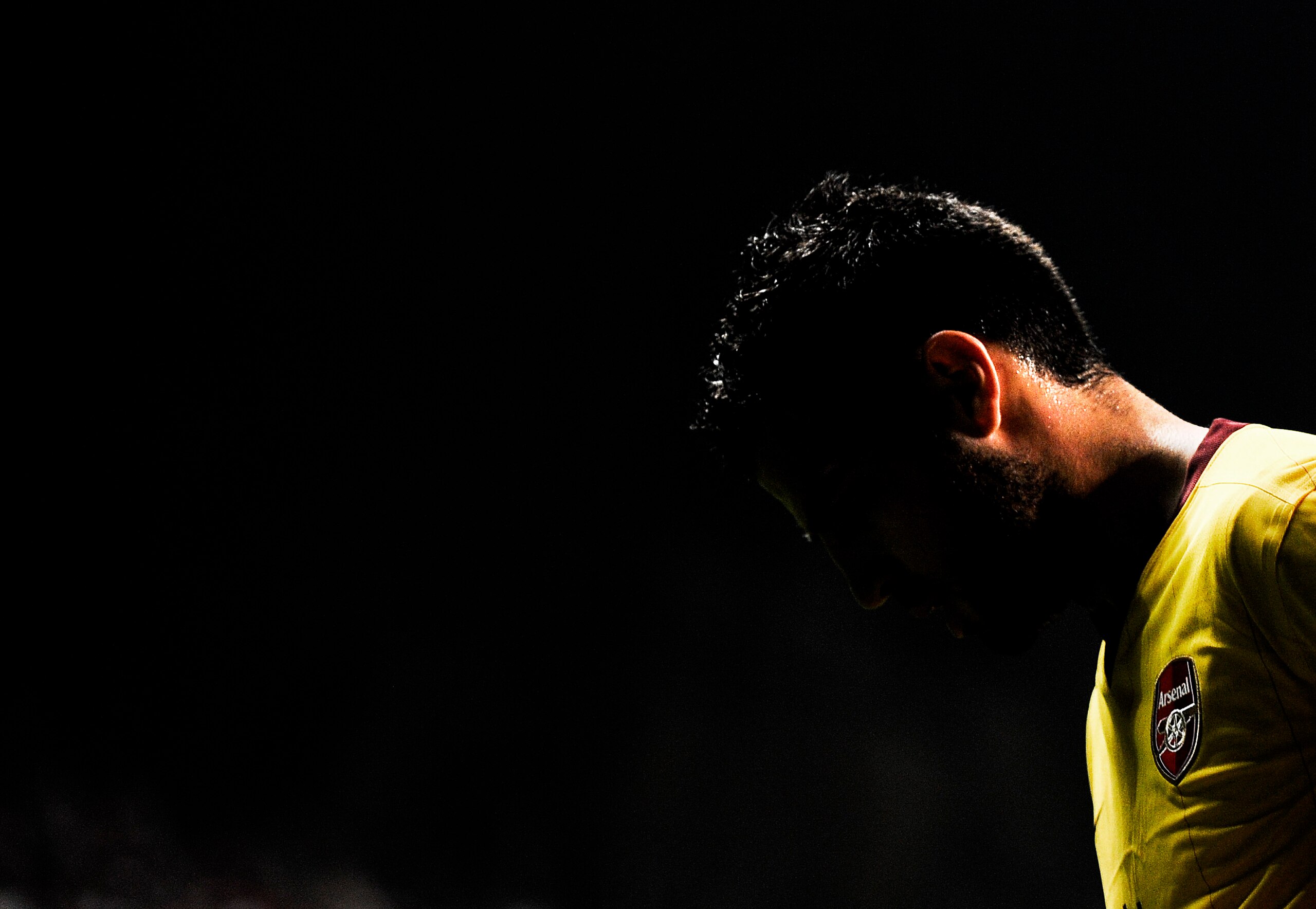 BRAGA, PORTUGAL - NOVEMBER 23:  Cesc Fabregas of Arsenal looks down after missing a chance to score during the UEFA Champions League Group H match between SC Braga and Arsenal at Estadio Municipal de Braga on November 23, 2010 in Braga, Portugal. SC Braga