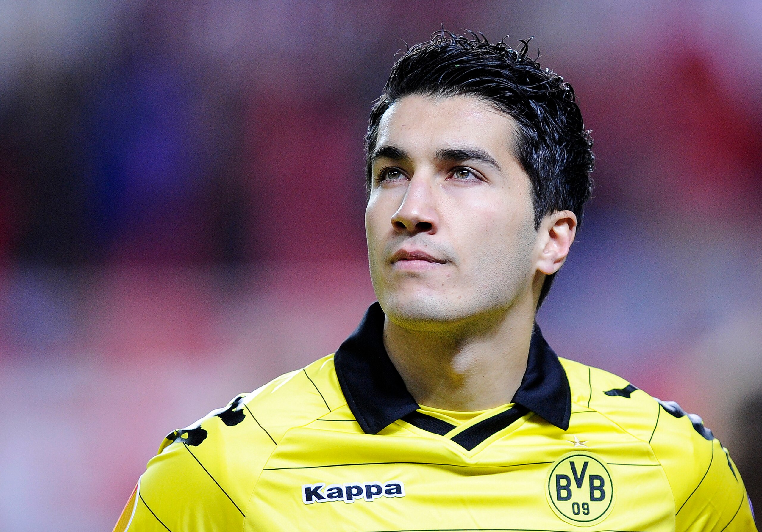 SEVILLE, SPAIN - DECEMBER 15:  Nuri Sahin of Borussia Dortmund looks on prior the UEFA Europa League group J match between Sevilla and Borussia Dortmund at Estadio Ramon Sanchez Pizjuan on December 15, 2010 in Seville, Spain. The match ended 2-2.  (Photo 