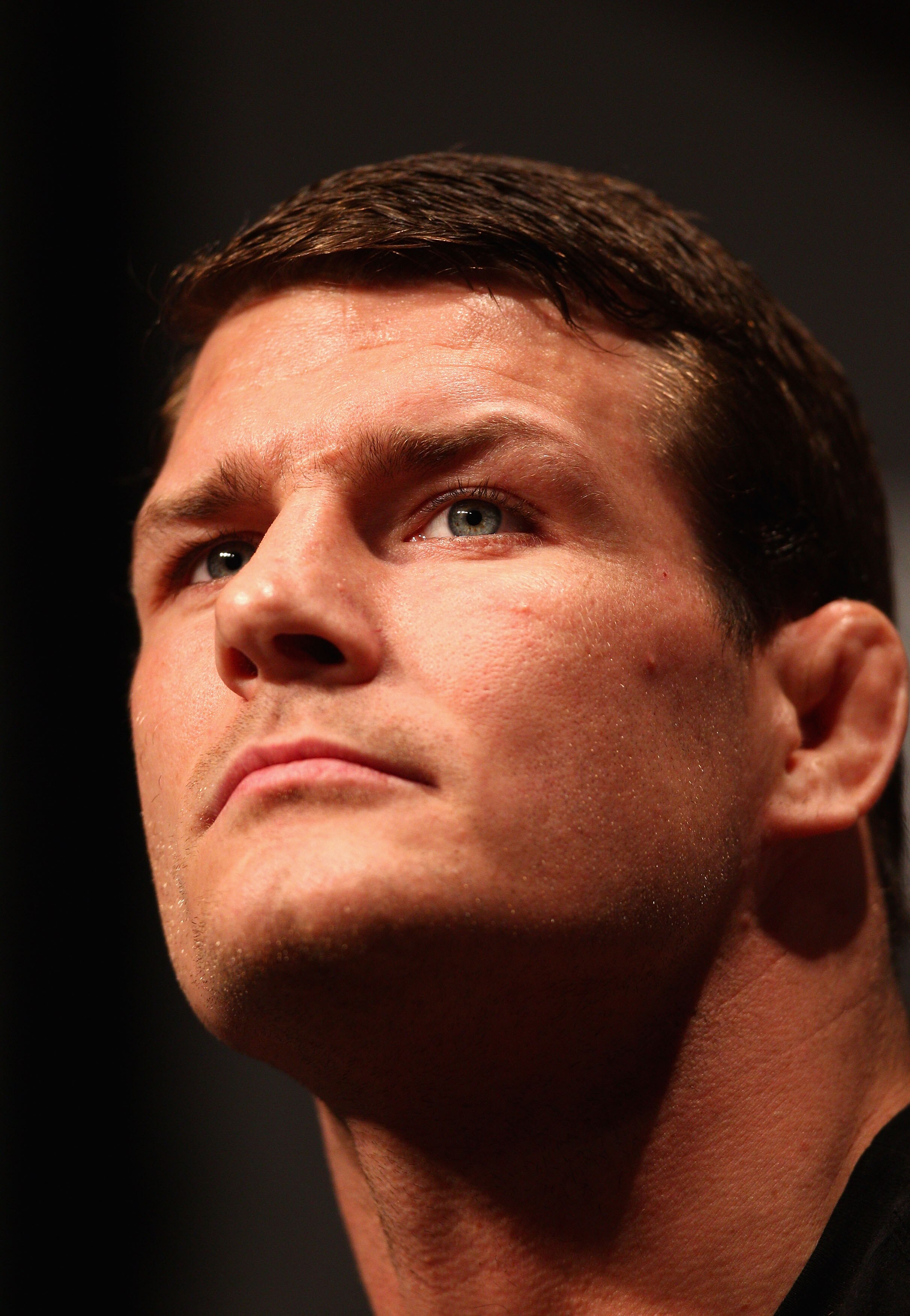 SYDNEY, AUSTRALIA - FEBRUARY 23:  Michael Bisping of England speaks during a Press Conference ahead of UFC 127 at Star City on February 23, 2011 in Sydney, Australia.  (Photo by Ryan Pierse/Getty Images)
