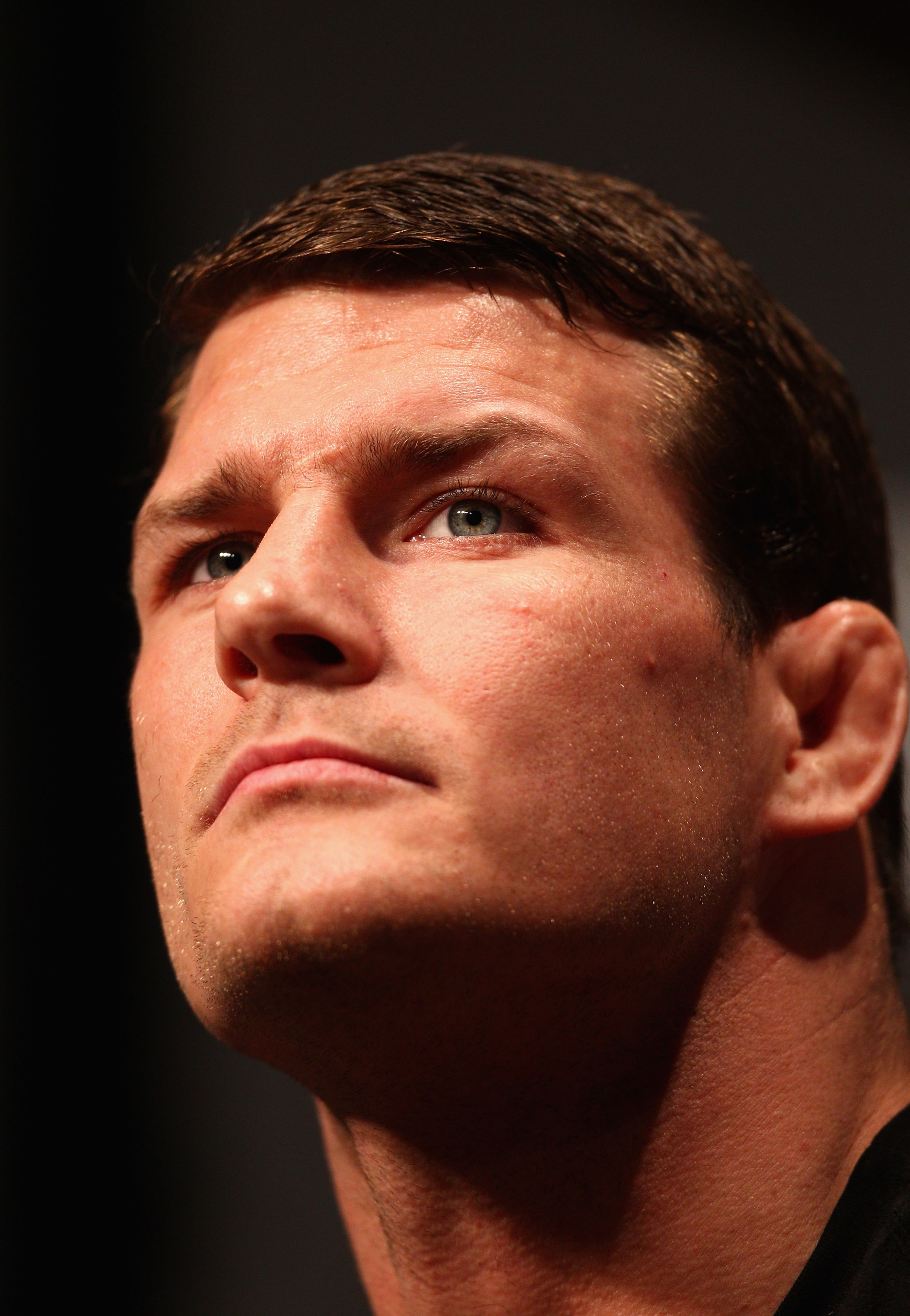 SYDNEY, AUSTRALIA - FEBRUARY 23:  Michael Bisping of England speaks during a Press Conference ahead of UFC 127 at Star City on February 23, 2011 in Sydney, Australia.  (Photo by Ryan Pierse/Getty Images)
