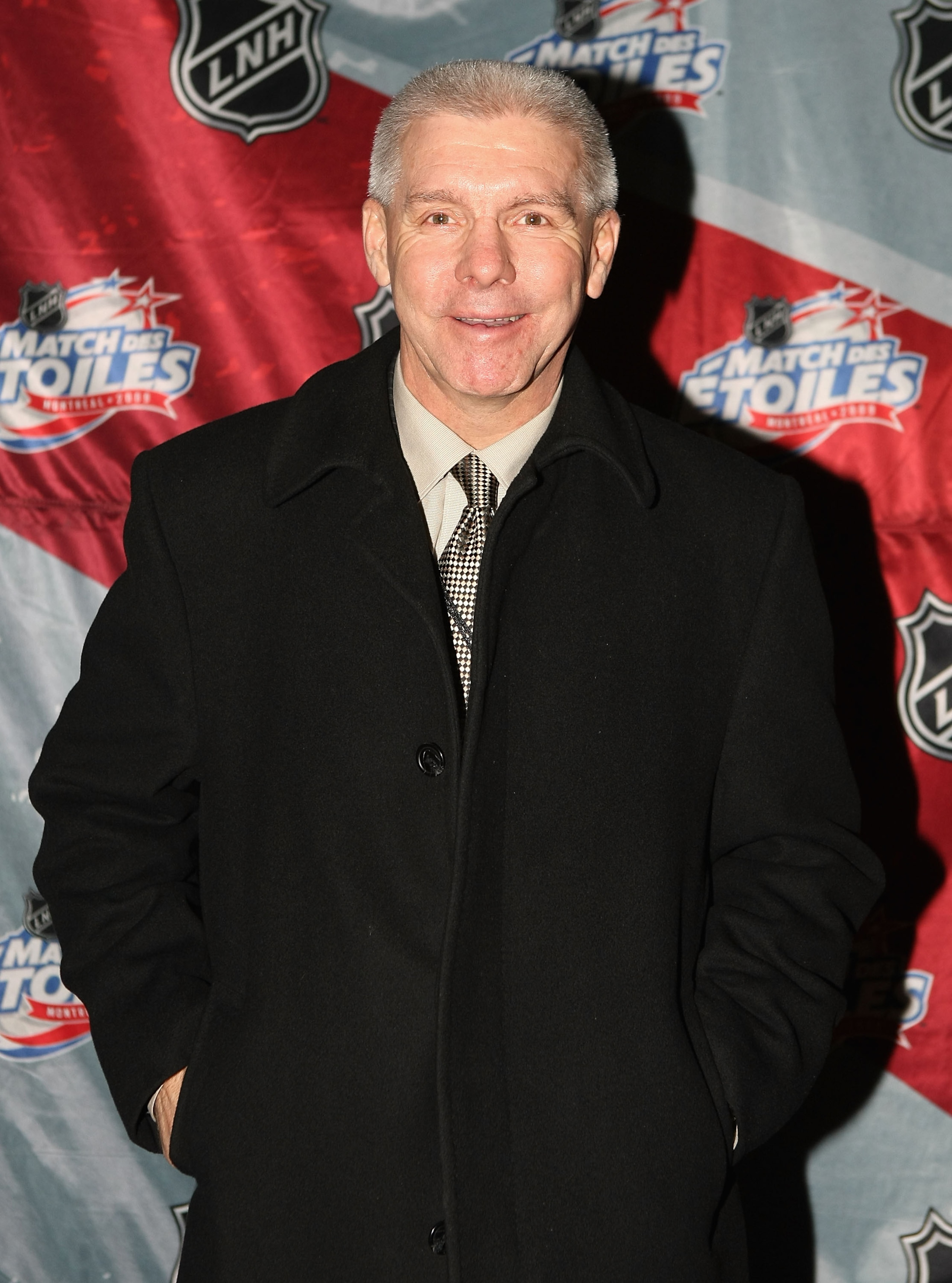 MONTREAL - JANUARY 24:  Rejean Houle arrives for the Honda NHL Superskills competition as part of the 2009 NHL All-Star weekend on January 24, 2009 at the Bell Centre in Montreal, Canada.  (Photo by Nick Laham/Getty Images)