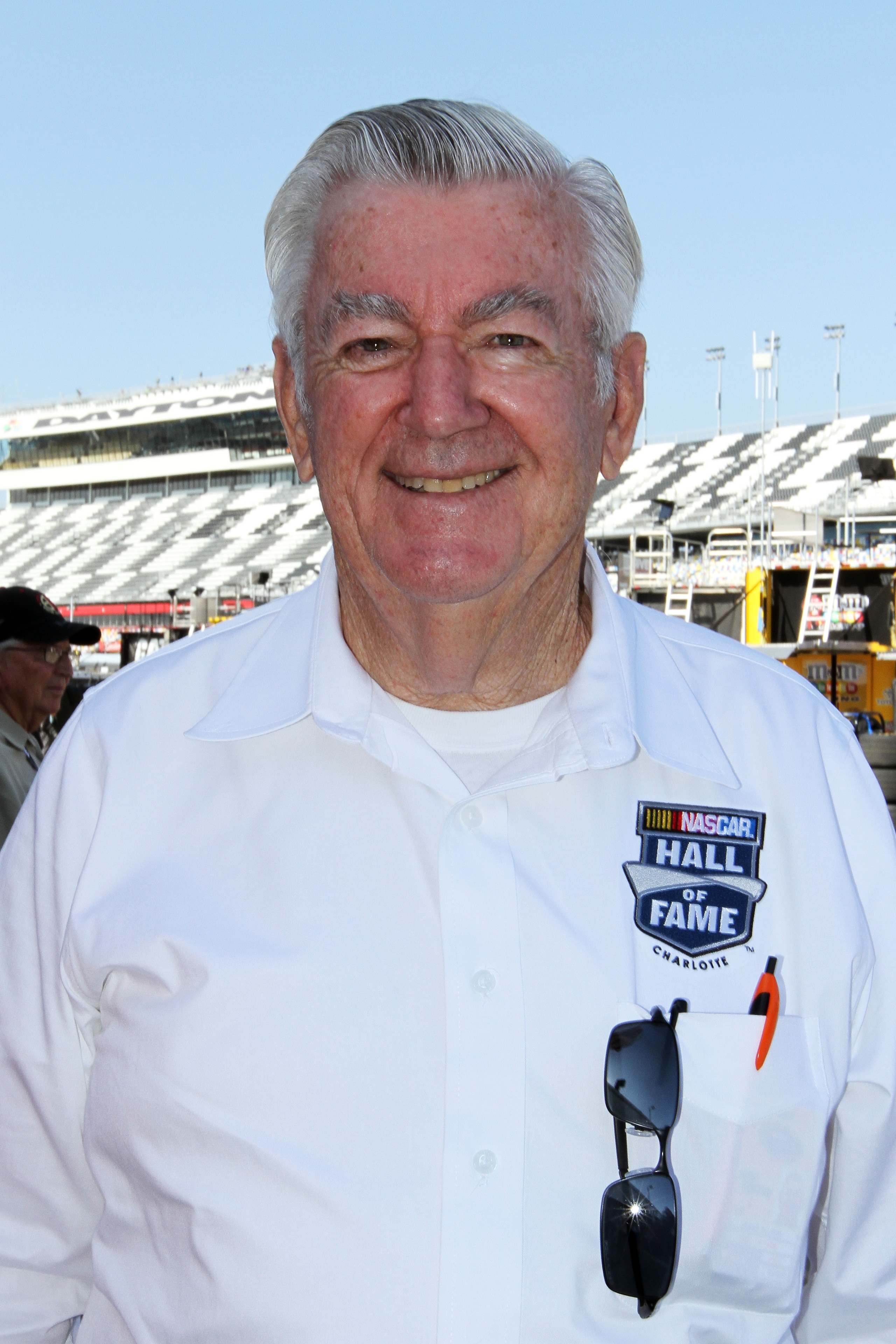DAYTONA BEACH, FL - FEBRUARY 18:  NASCAR Hall of Famer Bobby Allison,  walks in the garage area prior to practice for the NASCAR Sprint Cup Series Daytona 500 at Daytona International Speedway on February 18, 2011 in Daytona Beach, Florida.  (Photo by Jer